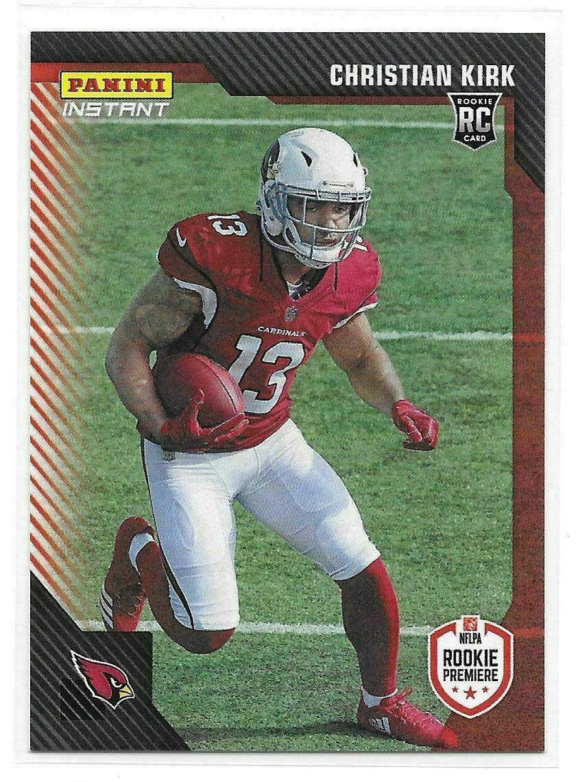 2018 Panini Instant Christian Kirk RPS First Look Rookie Card /206