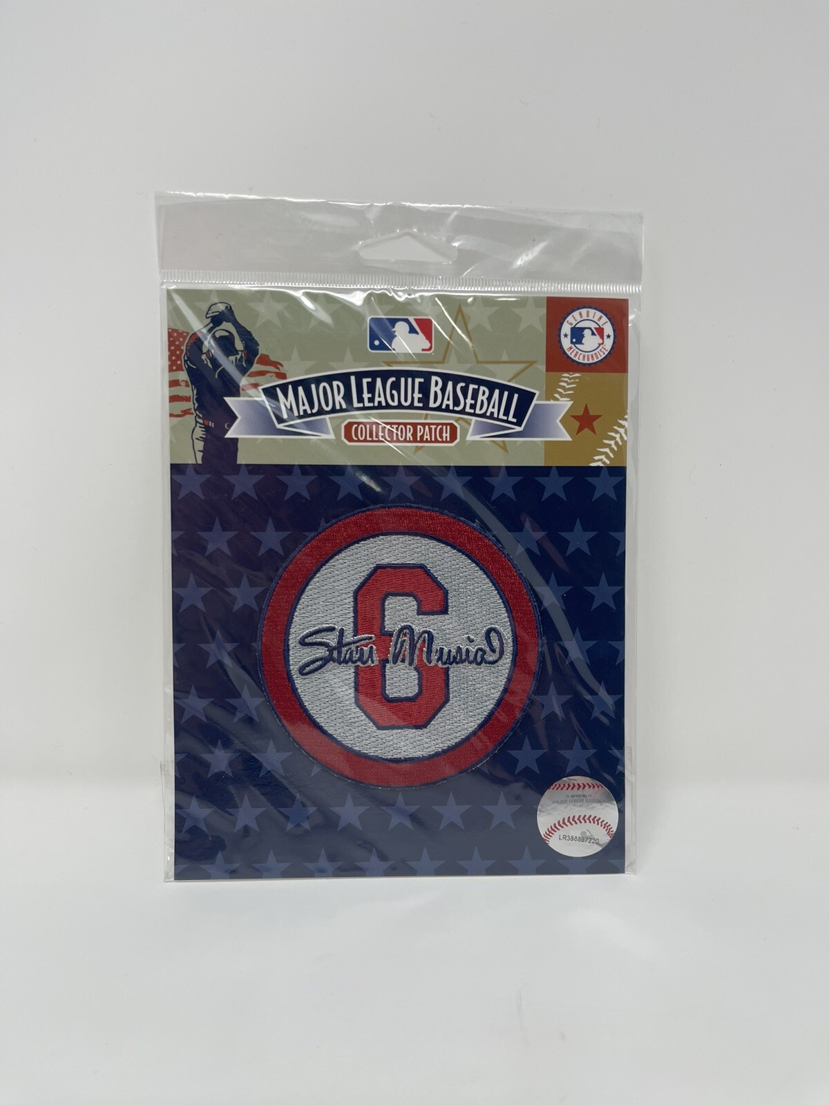 Stan ‘The Man’ Musial #6 St. Louis Cardinals Gray Memorial Patch – Emblem Source