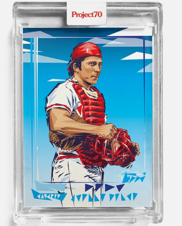 2021 TOPPS PROJECT 70 Johnny Bench #72 By Naturel PR: 2990