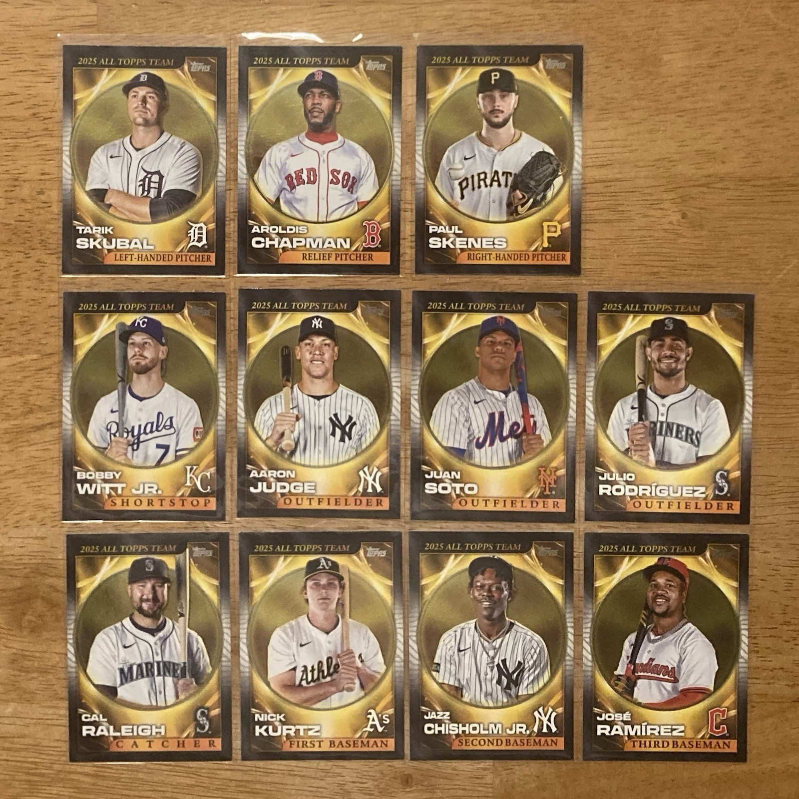 2025 ALL-TOPPS TEAM- 2026 Topps Series 1 You Pick Judge, Witt Jr., Soto, Kurtz