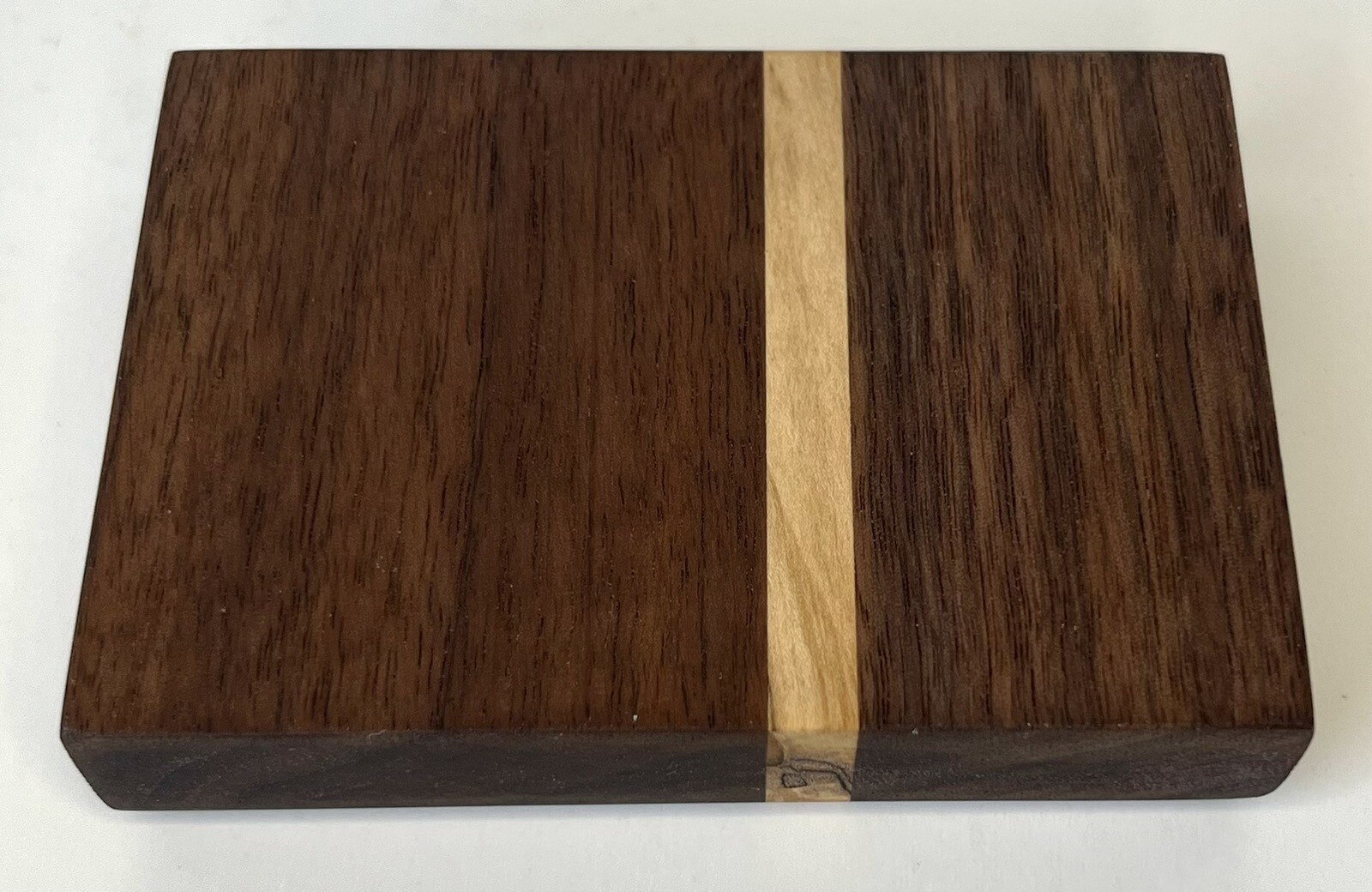 PSA Graded Trading Card Display Stand Butcher Block Stand Walnut & Maple