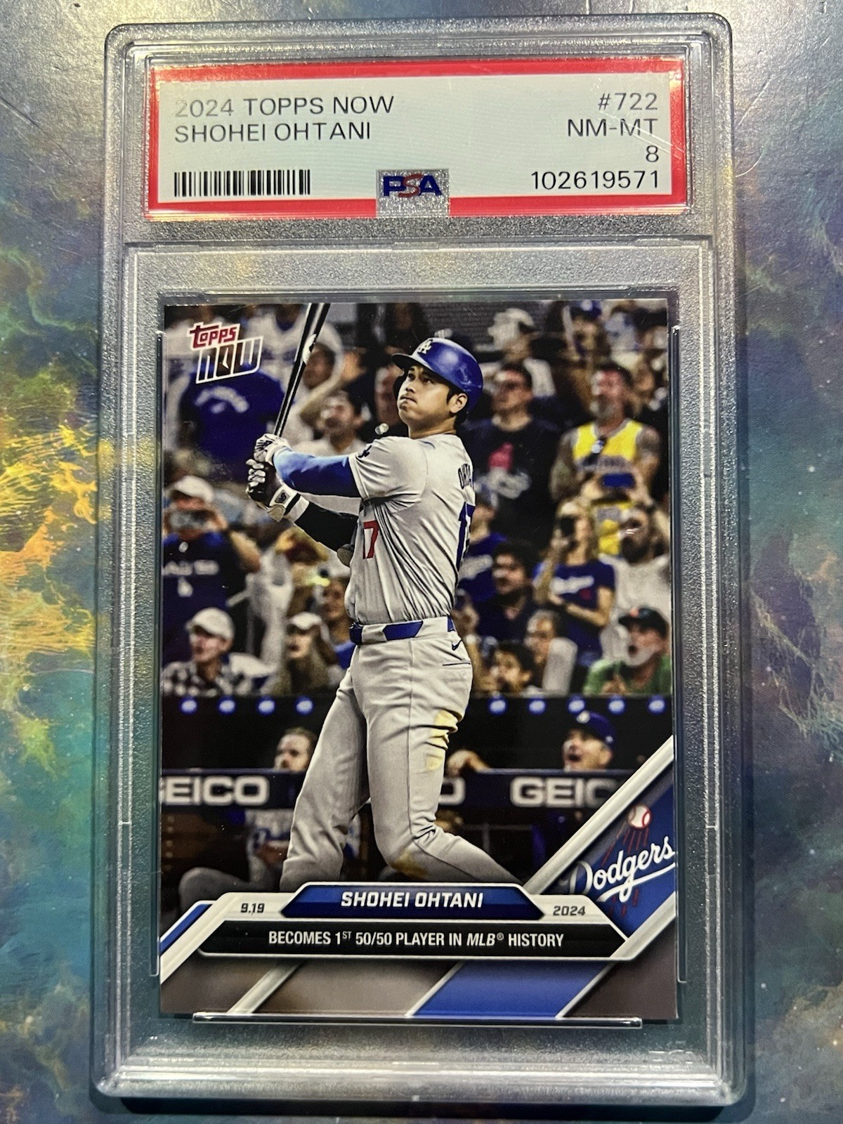 2024 Topps Now Shohei Ohtani Los Angeles Dodgers #722 /653737