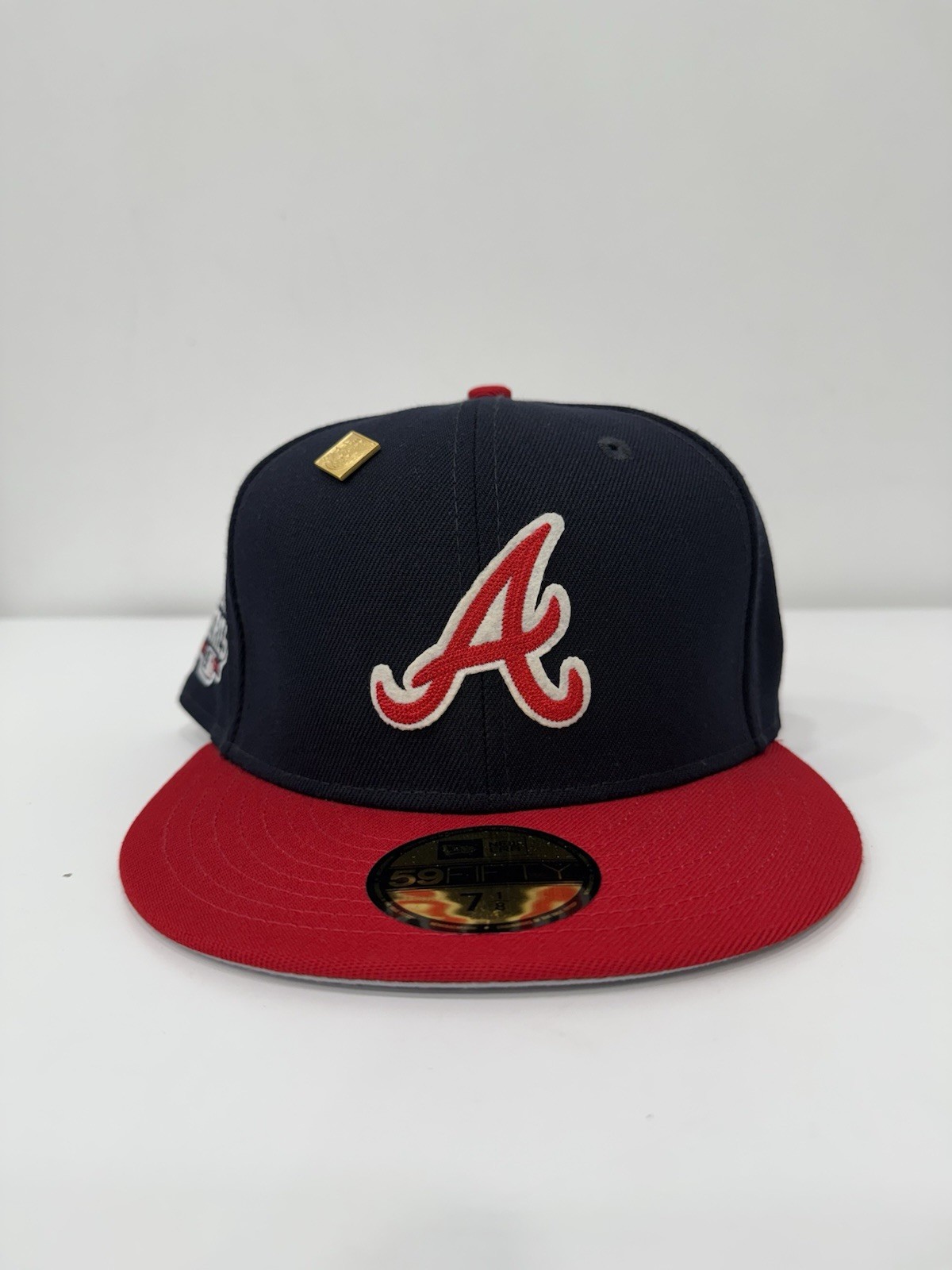 Atlanta Braves New Era x Capsule Multi Patch Fitted MLB Cap Hat 7 1/8
