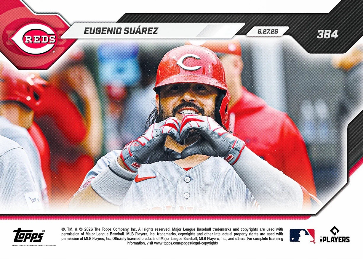 Eugenio Suarez – Game Winning 9th Inning HR – 2026 MLB Topps NOW #384 PRESALE