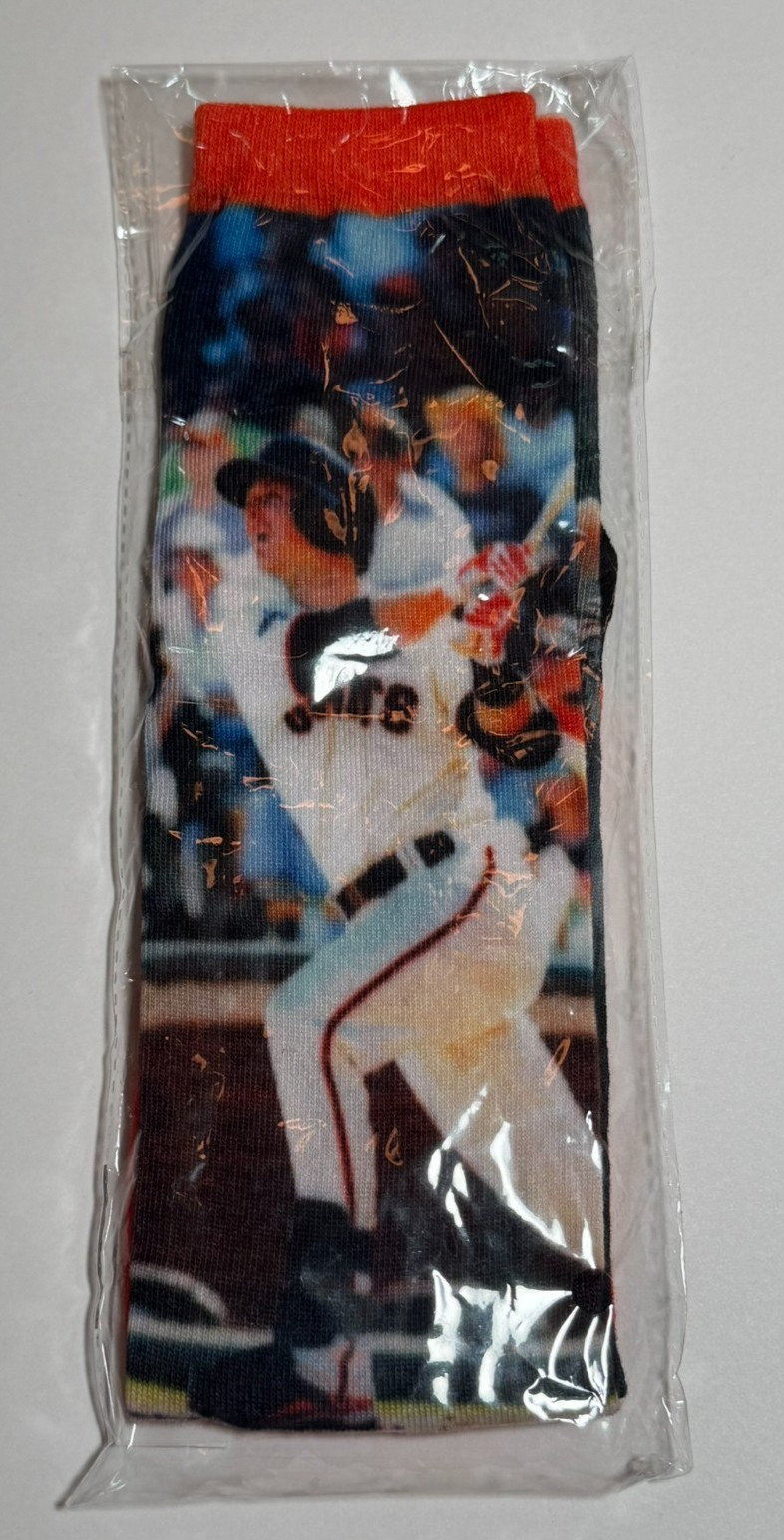 San Francisco SF Giants Buster Posey Socks Toyota SGA 9/2/2018 – NEW!