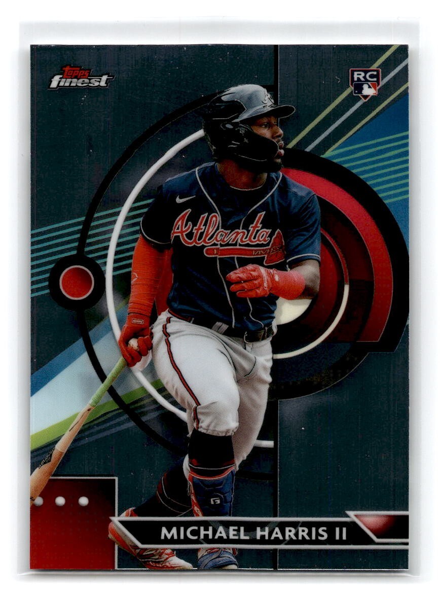 2023 Topps Finest Michael Harris II RC #34 Braves