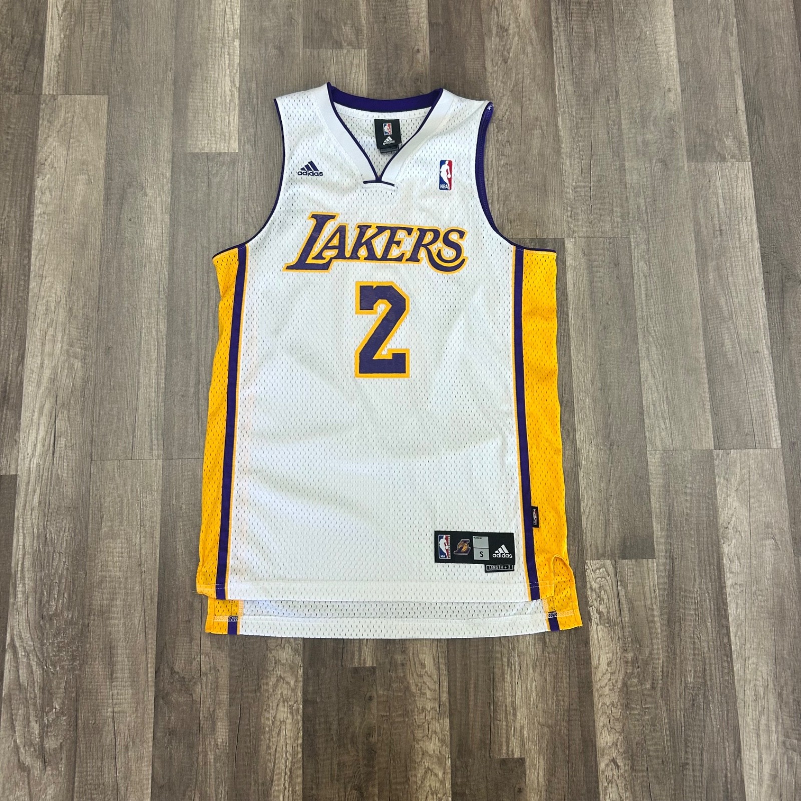 2000s Derek Fisher Los Angeles Lakers Jersey (Fits Medium)
