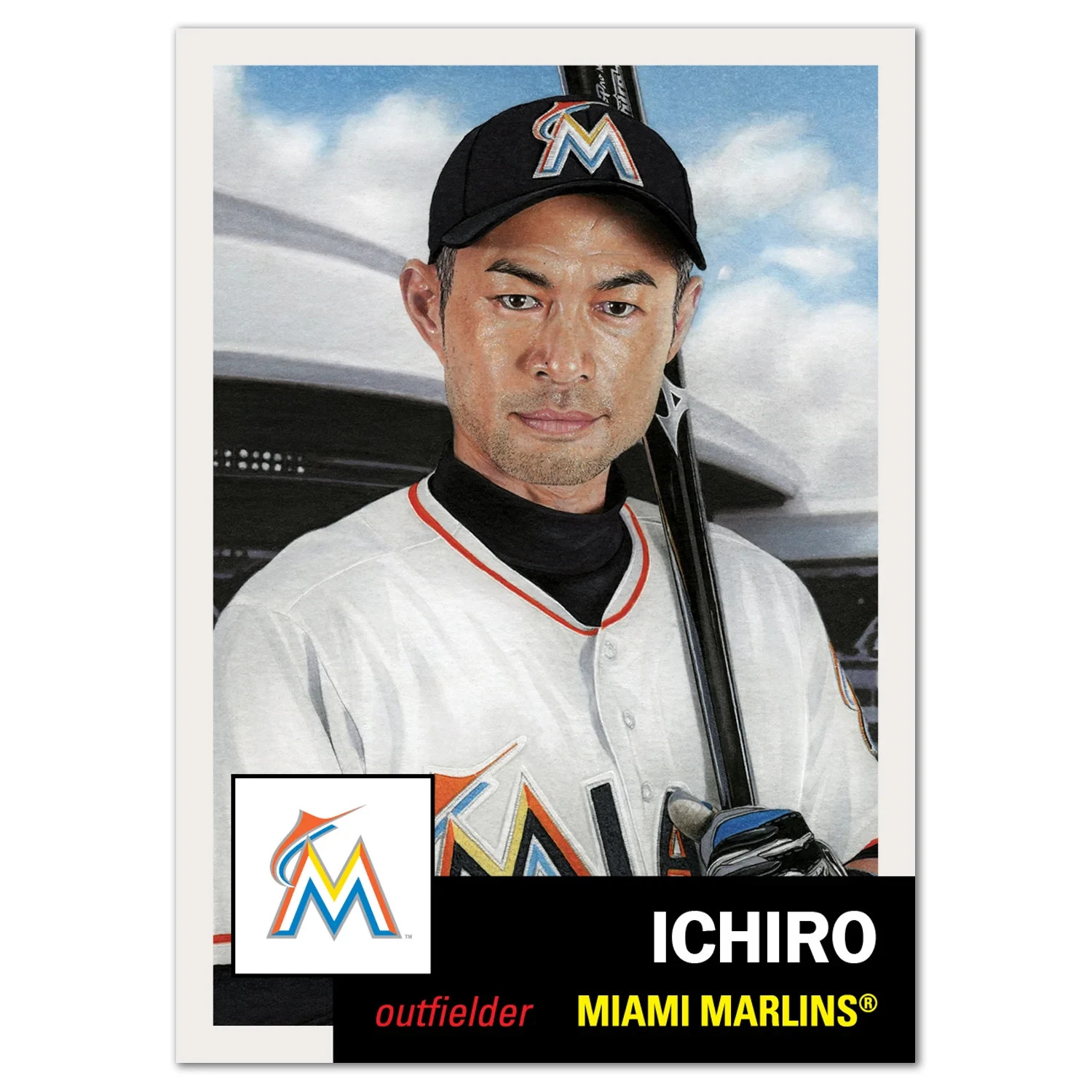 2025 Topps Living Set Card 851 Ichiro- Free Shipping!