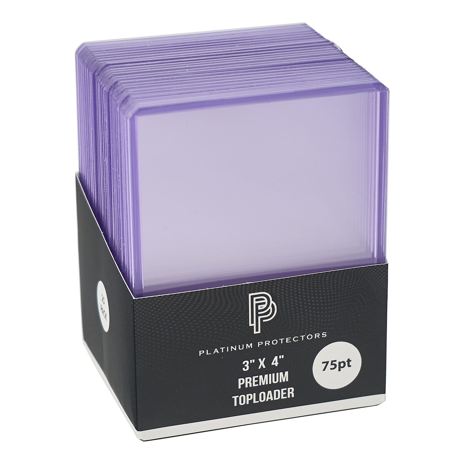 Platinum Protectors 75pt Top Loaders Trading Card Sleeves Rigid Card Holders