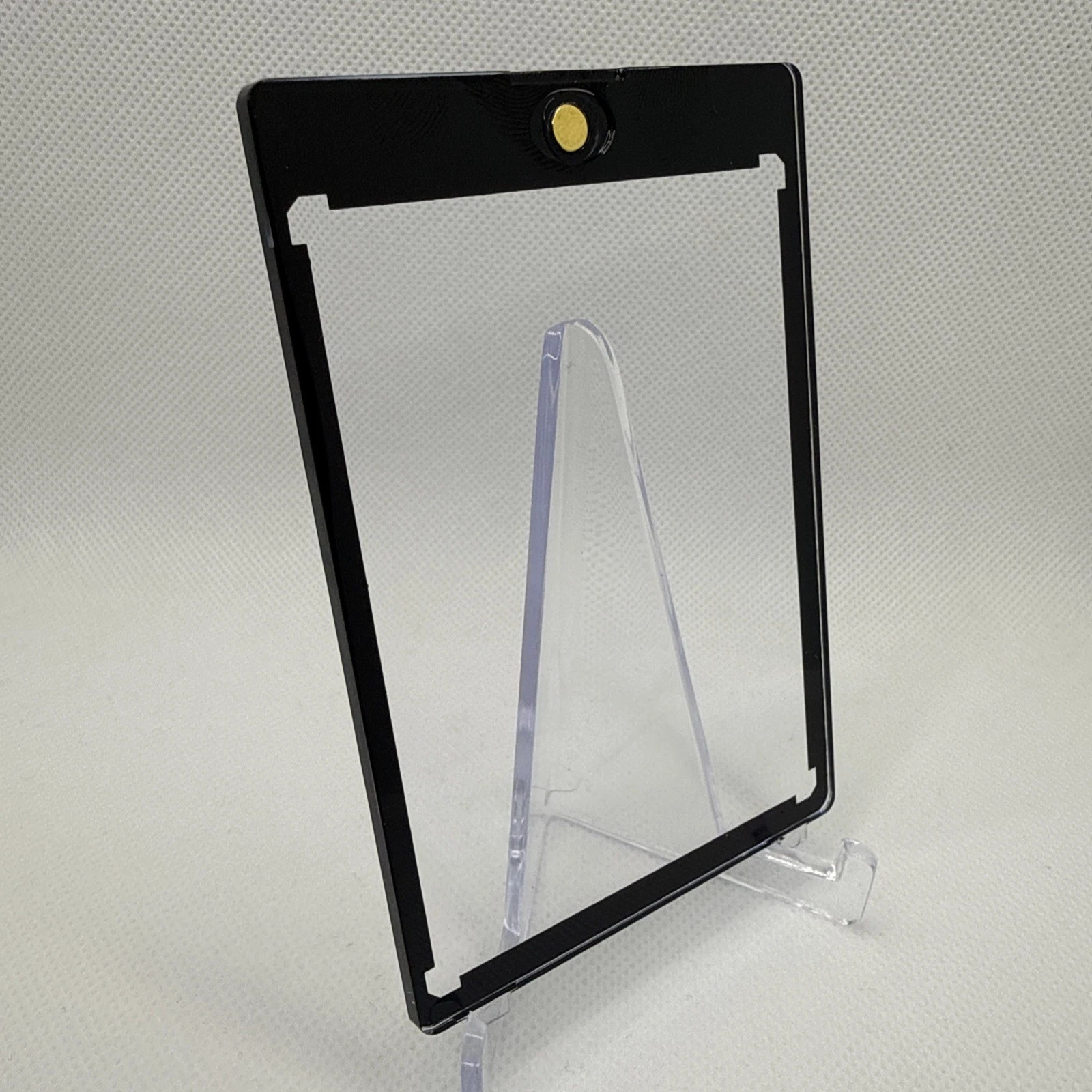 Magnetic Card Holder One Touch Case BLACK BORDER – 35PT & 55PT Sizes