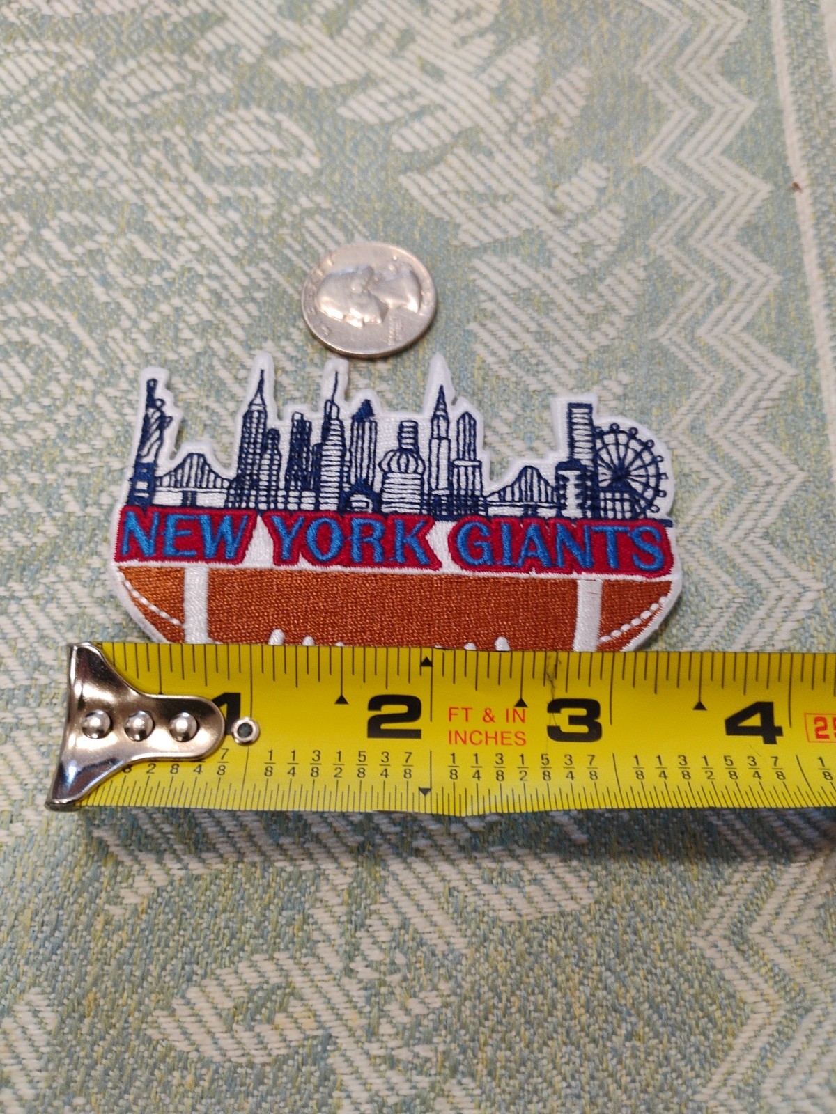 New York Giants 🌟🌟 Iron On Patch