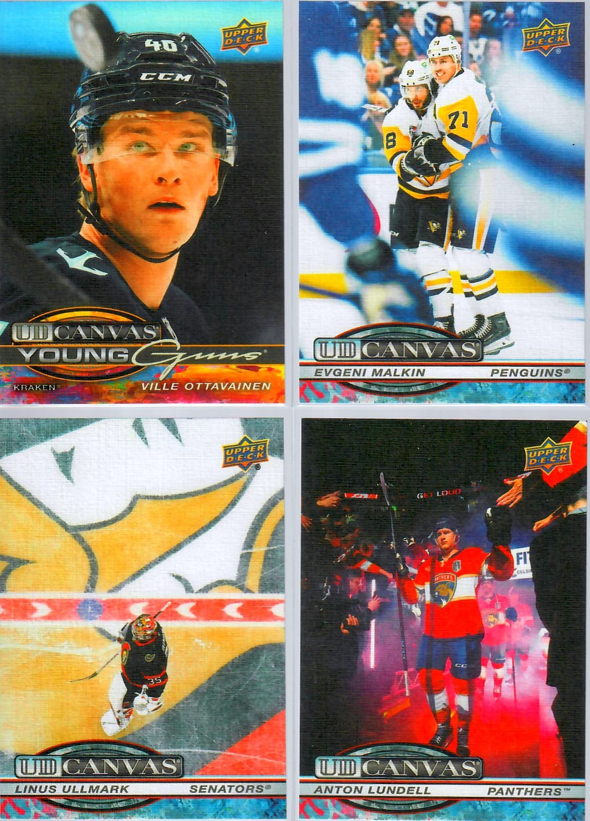 You Pick Single Card! – 2025-26 Upper Deck Series Two Hockey UD Canvas Parallel