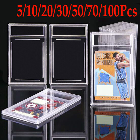 Empty Graded Card Holder PSA Style for 35pt Trading Sports Cards Protector Case