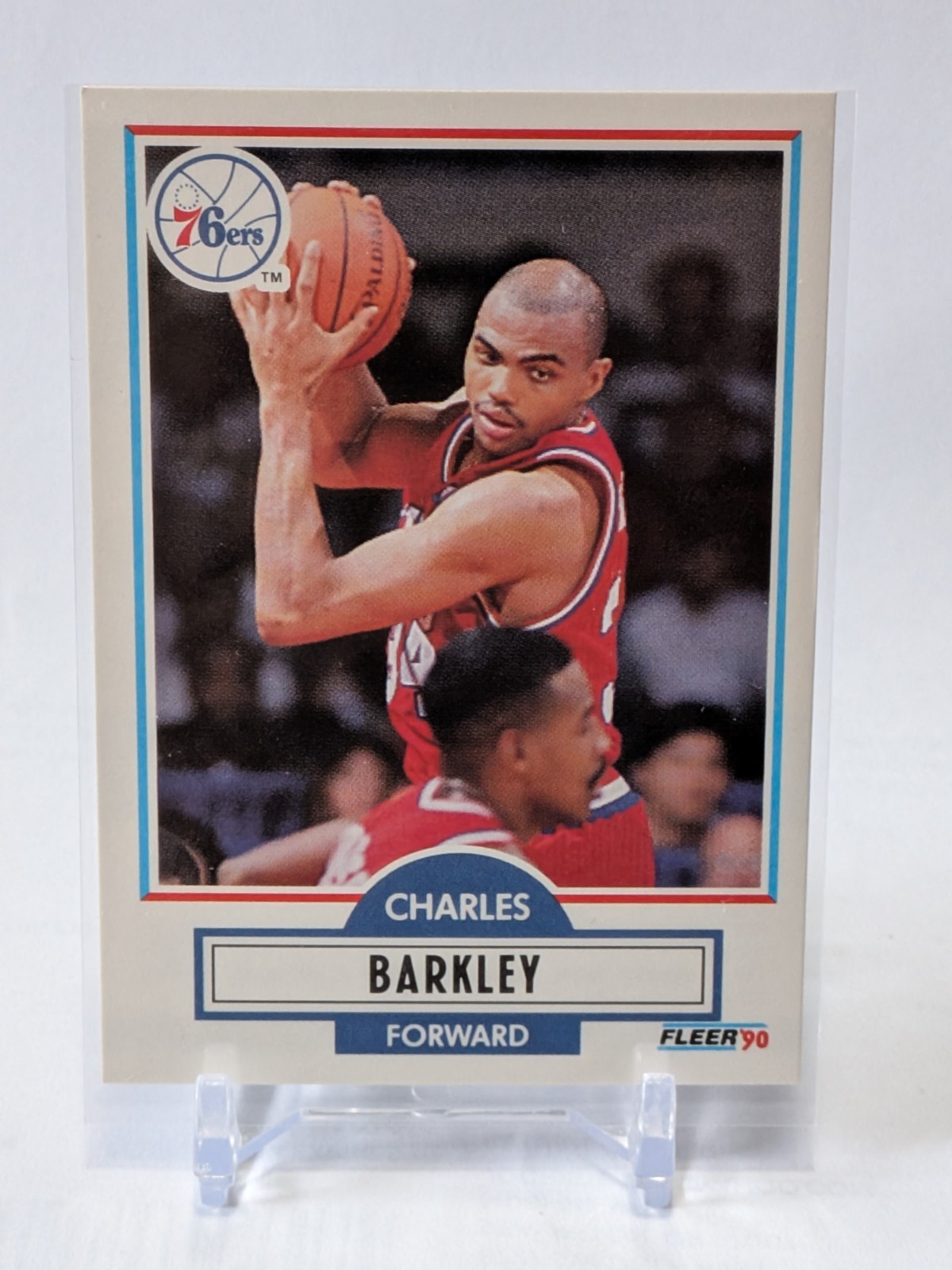 1990-91 Fleer #139 Charles Barkley Philadelphia 76ers FREE SHIPPING