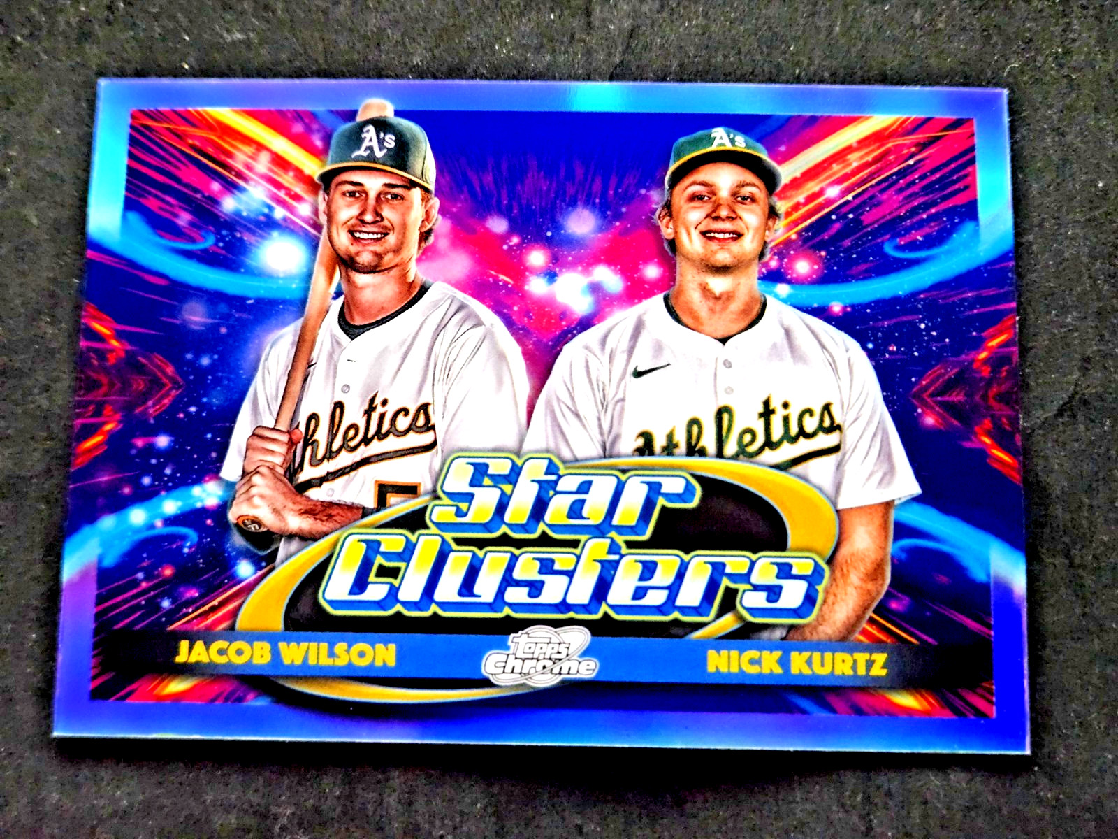 2025 Topps Cosmic Chrome Nick Kurtz Jacob Wilson Star Clusters #DSC-6 CENTERED💥