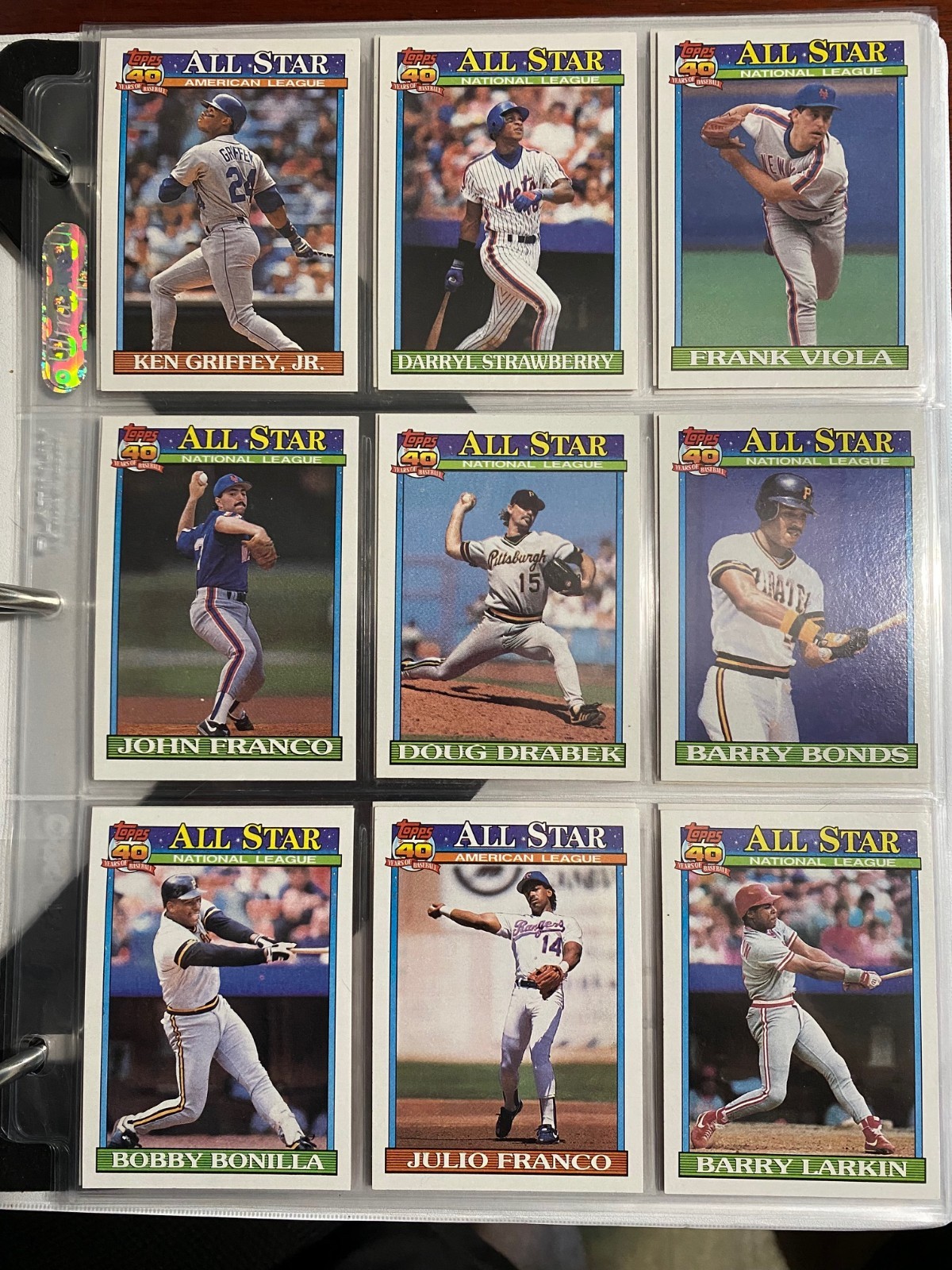 1991 Topps Baseball #201-400 NM/MT – You Pick – Free Shipping – 2 CARD MINIMUM