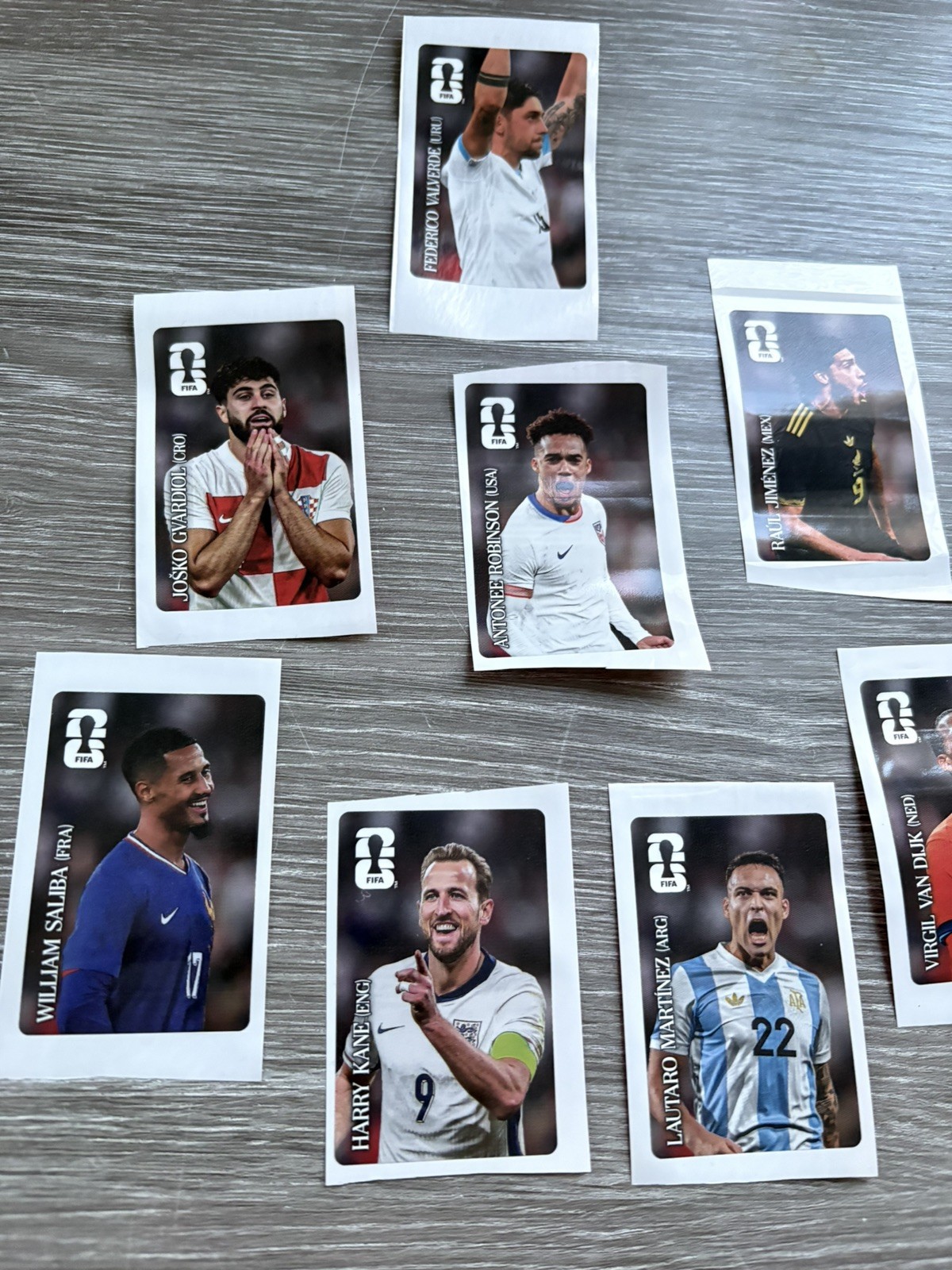 9 x CC Coca-Cola sticker set Panini World Cup 2026 Mexico Canada USA