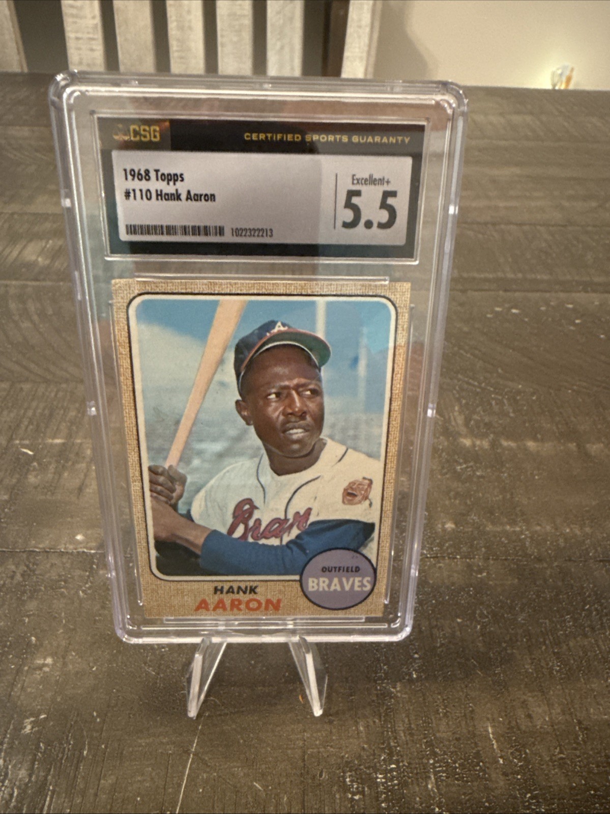 1968 Topps – Hank Aaron #110