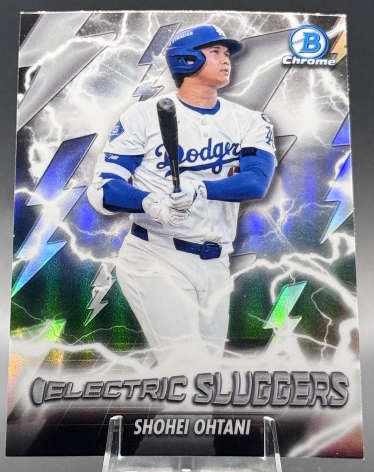 Topps 2026 Bowman Chrome Electric Sluggers Shohei Ohtani #ES-18 Dodgers