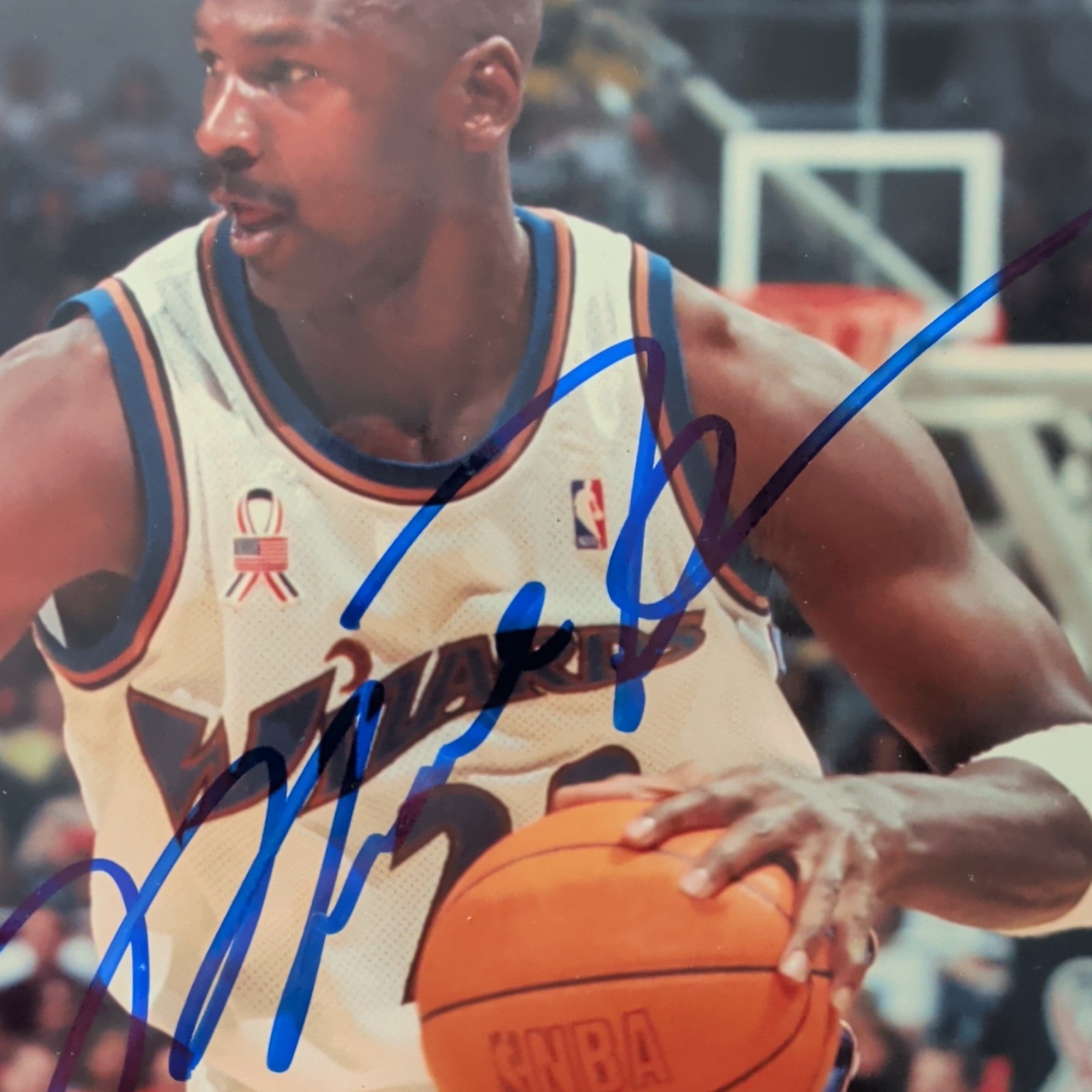 Michael Jordan Signed Washington Wizards Photo, NBA Properties Auth