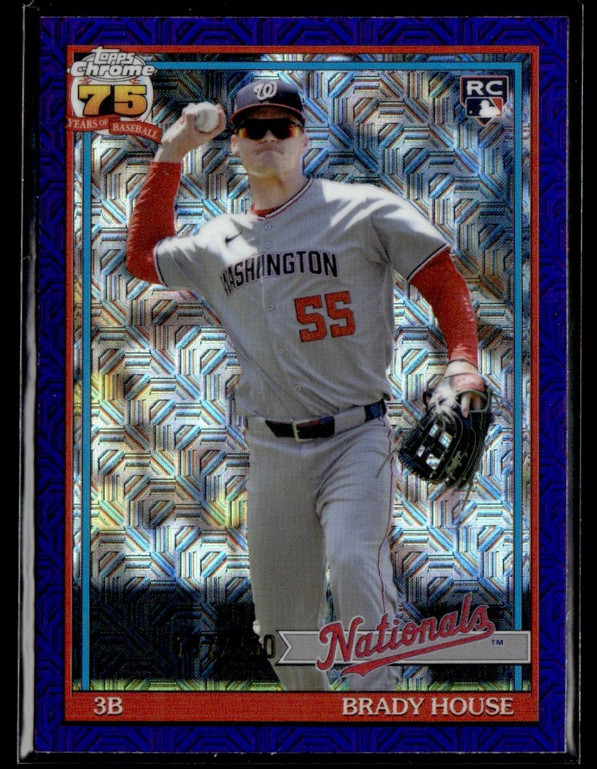 2026 1991 Silver Pack Mojo Purple Brady House Rookie /250 #91C-15