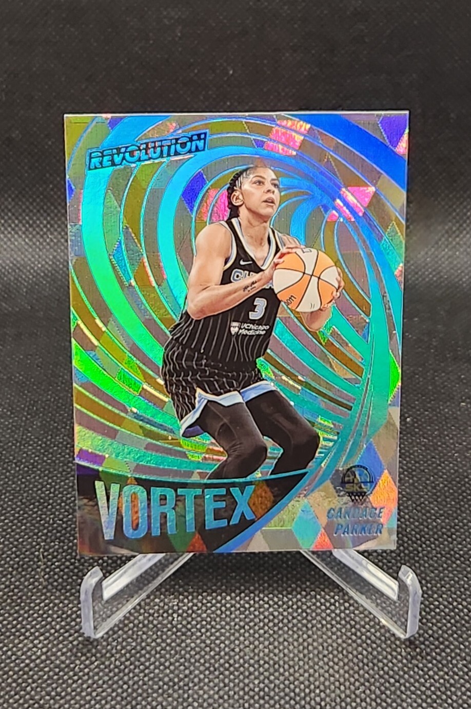 2022 Panini Revolution WNBA Candace Parker Vortex Cubic /50