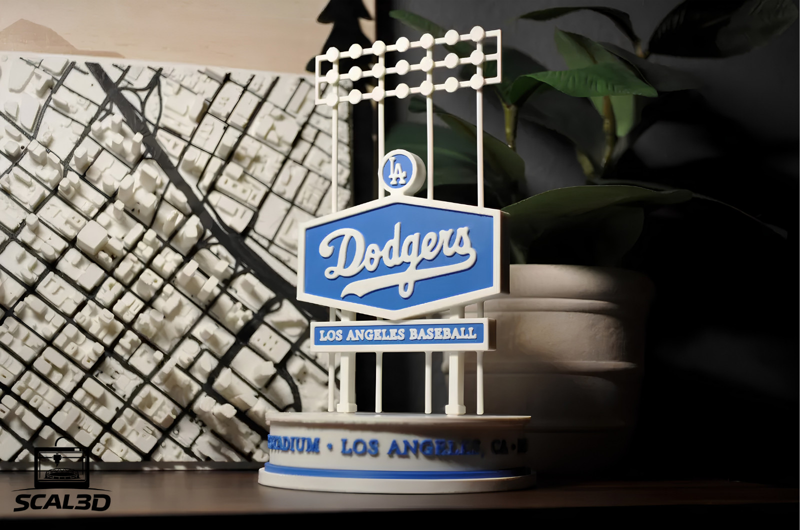 LA Dodgers Stadium Sign