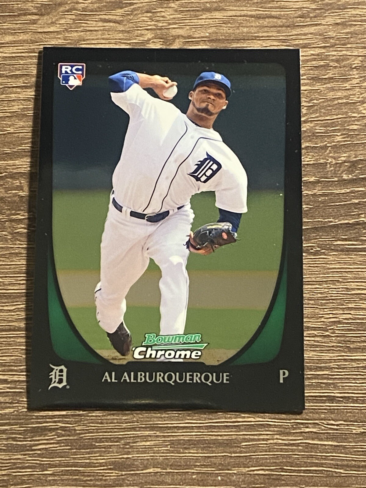 2011 Bowman Chrome Draft Al Alburquerque RC #60 Detroit Tigers