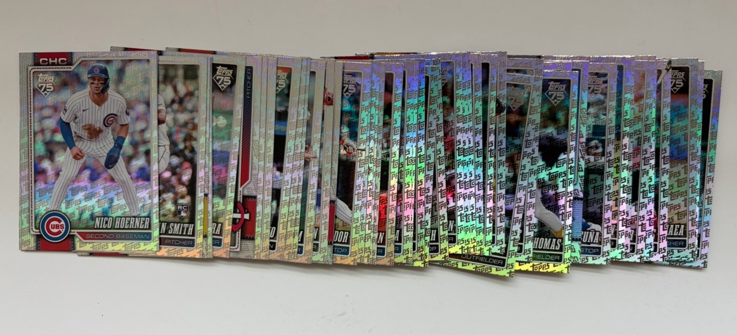 2026 Topps Series 1 Topps Logo Foil – YOU PICK – Complete Your Set!