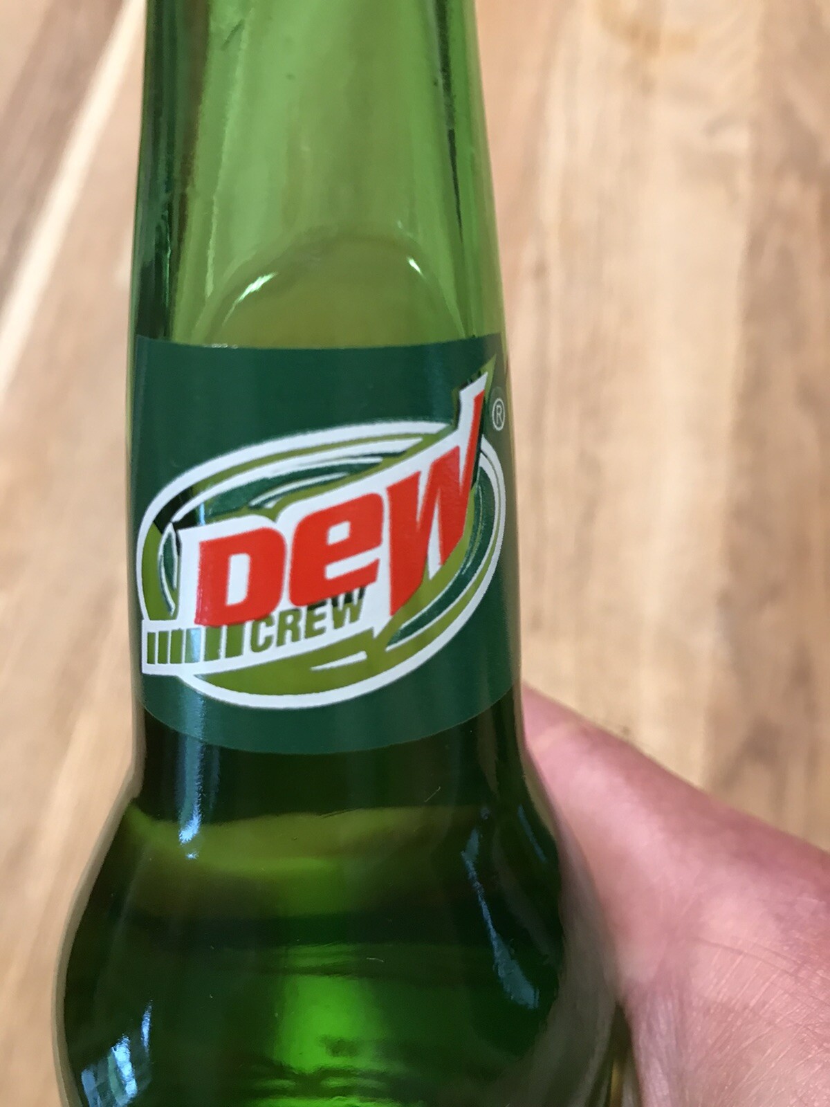 2 Bottle Set Mountain Dew Racing Team Dew Crew Full 12oz NASCAR Bottles