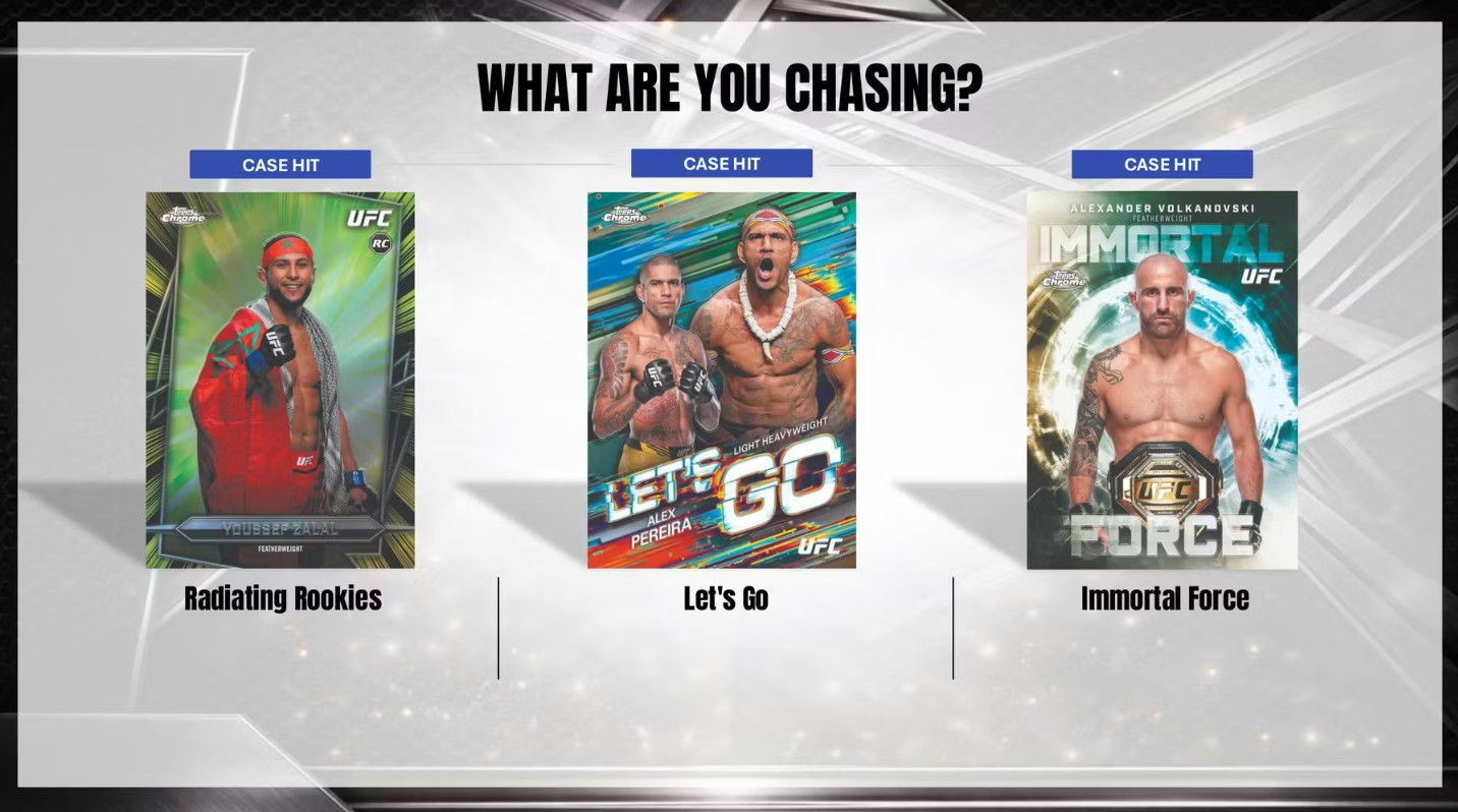 2026 Topps Chrome UFC Hobby Box