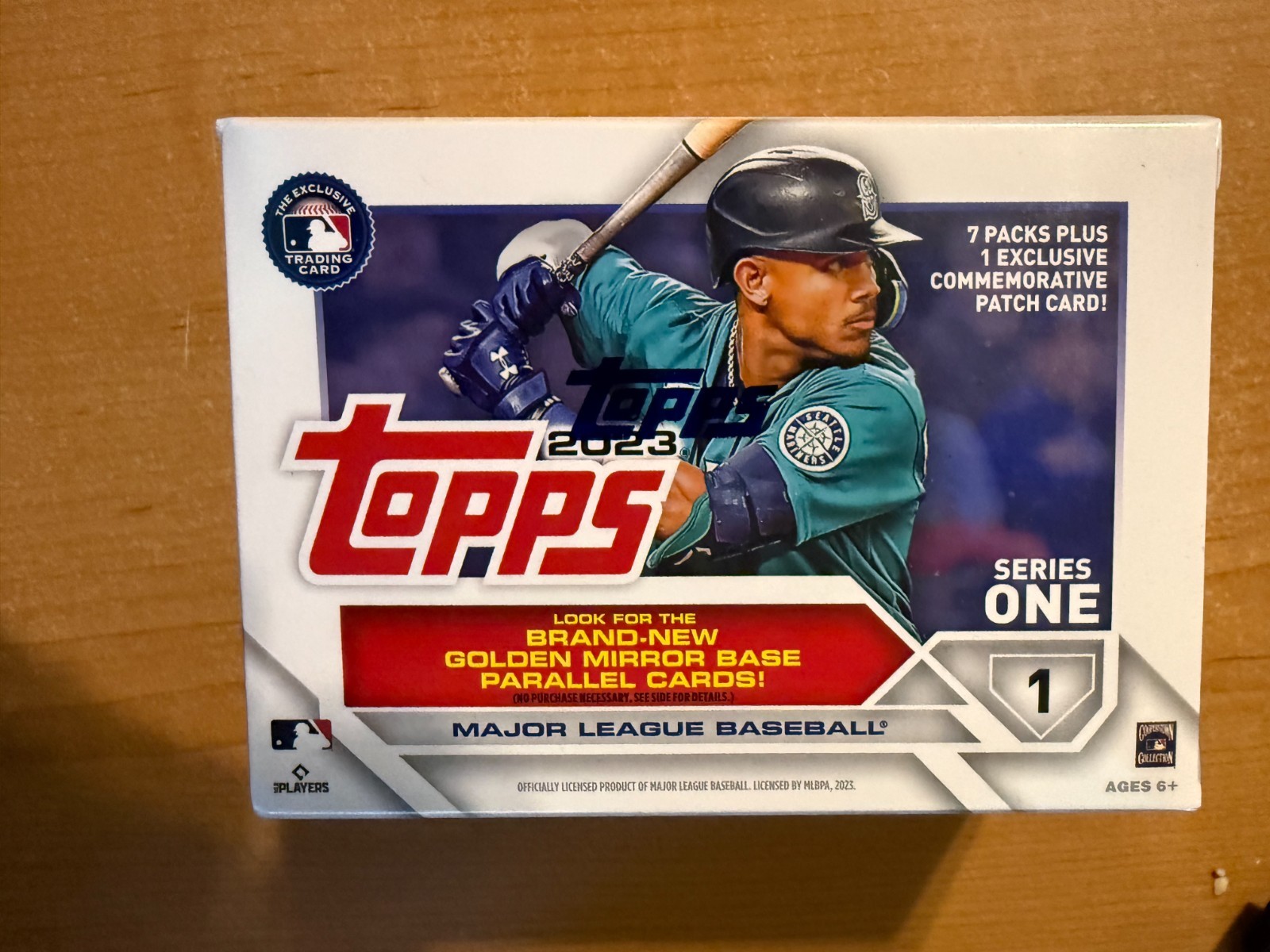 2023 Topps Series 1 Baseball – (1) Factory Sealed Blaster Box – 7 Packs + Bonus