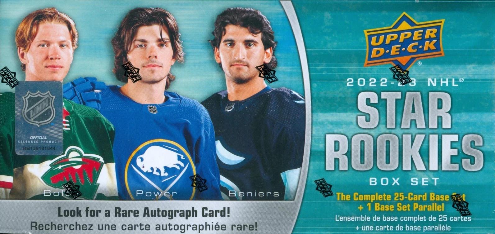 2022-23 Upper Deck NHL Star Rookies Box Set Hockey Cards (Factory Sealed)