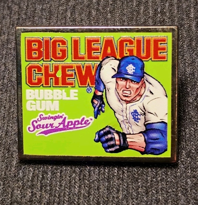 Big League Chew x New Era Swinging Sour Apple Green Enamel Hat Pin