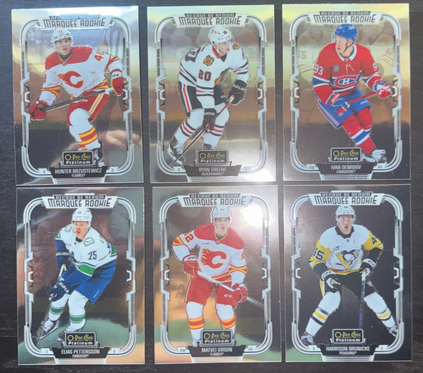 2025-26 O-Pee-Chee Platinum Base Singles + Marquee Rookie Singles