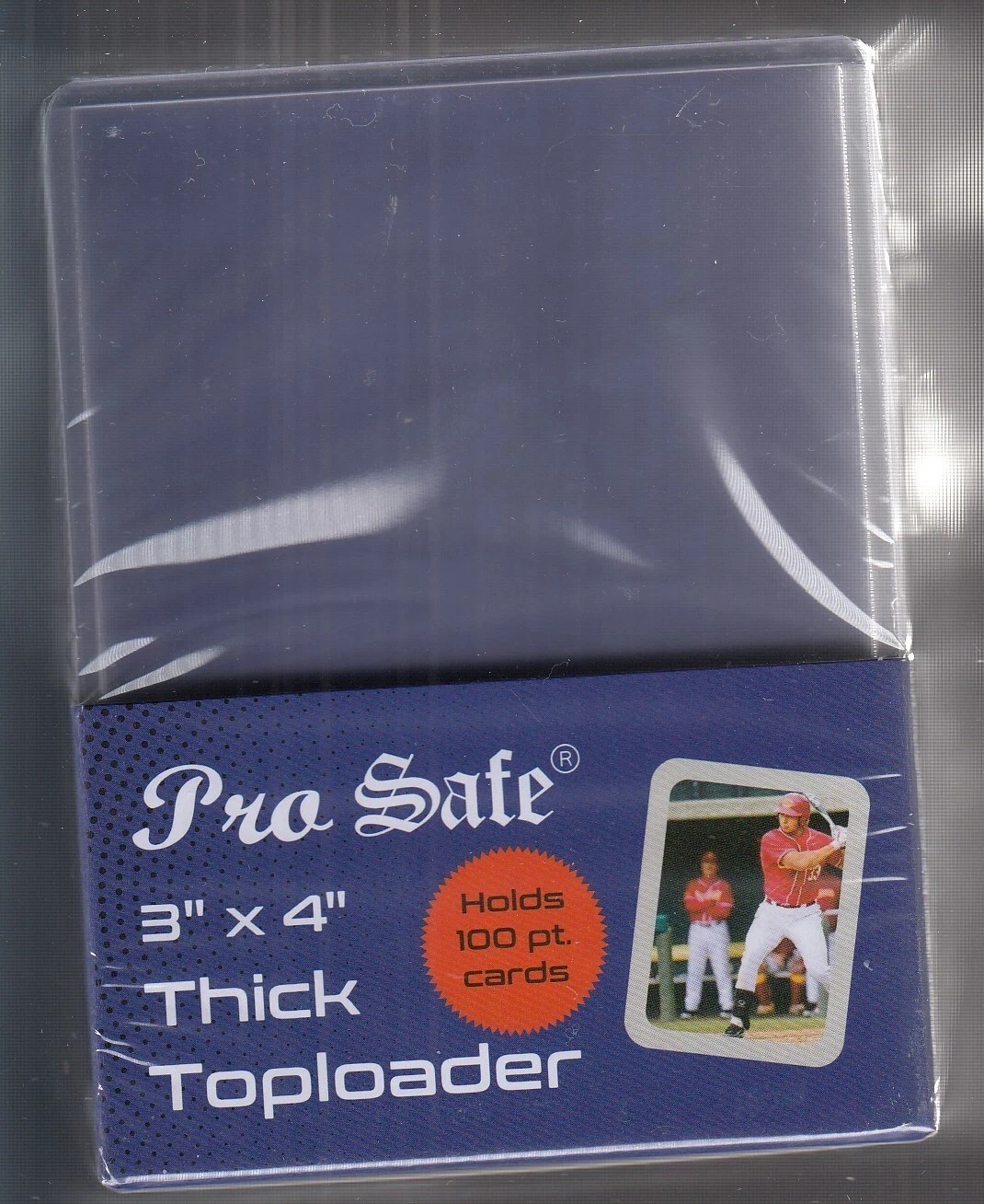 100pt Pro Safe Toploaders Top Loaders with or without Sleeves 25 50 100 200 1000