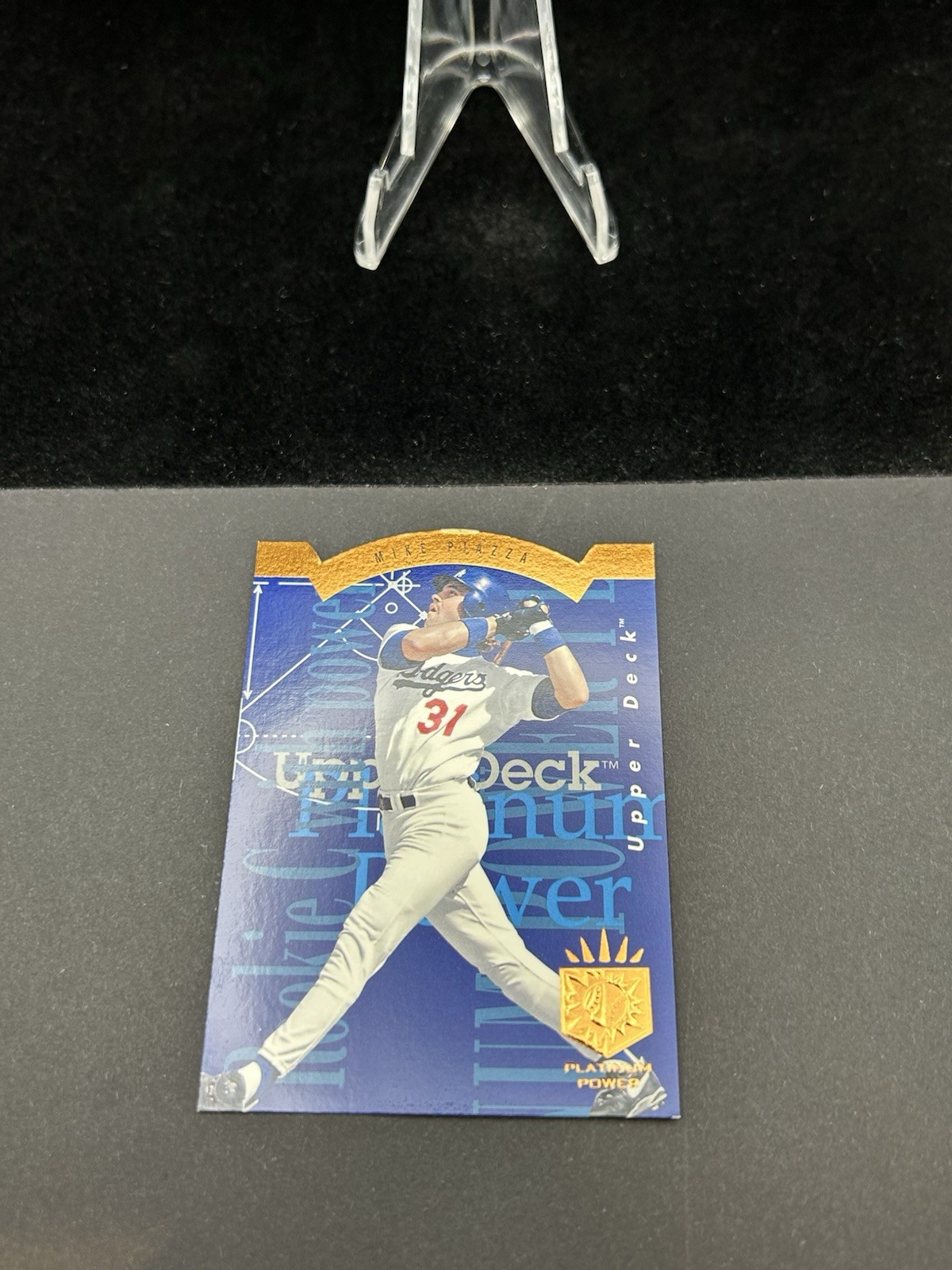 MIKE PIAZZA Platinum Power RC 1993 Upper Deck SP #PP15 Rookie HOF MLB Dodgers