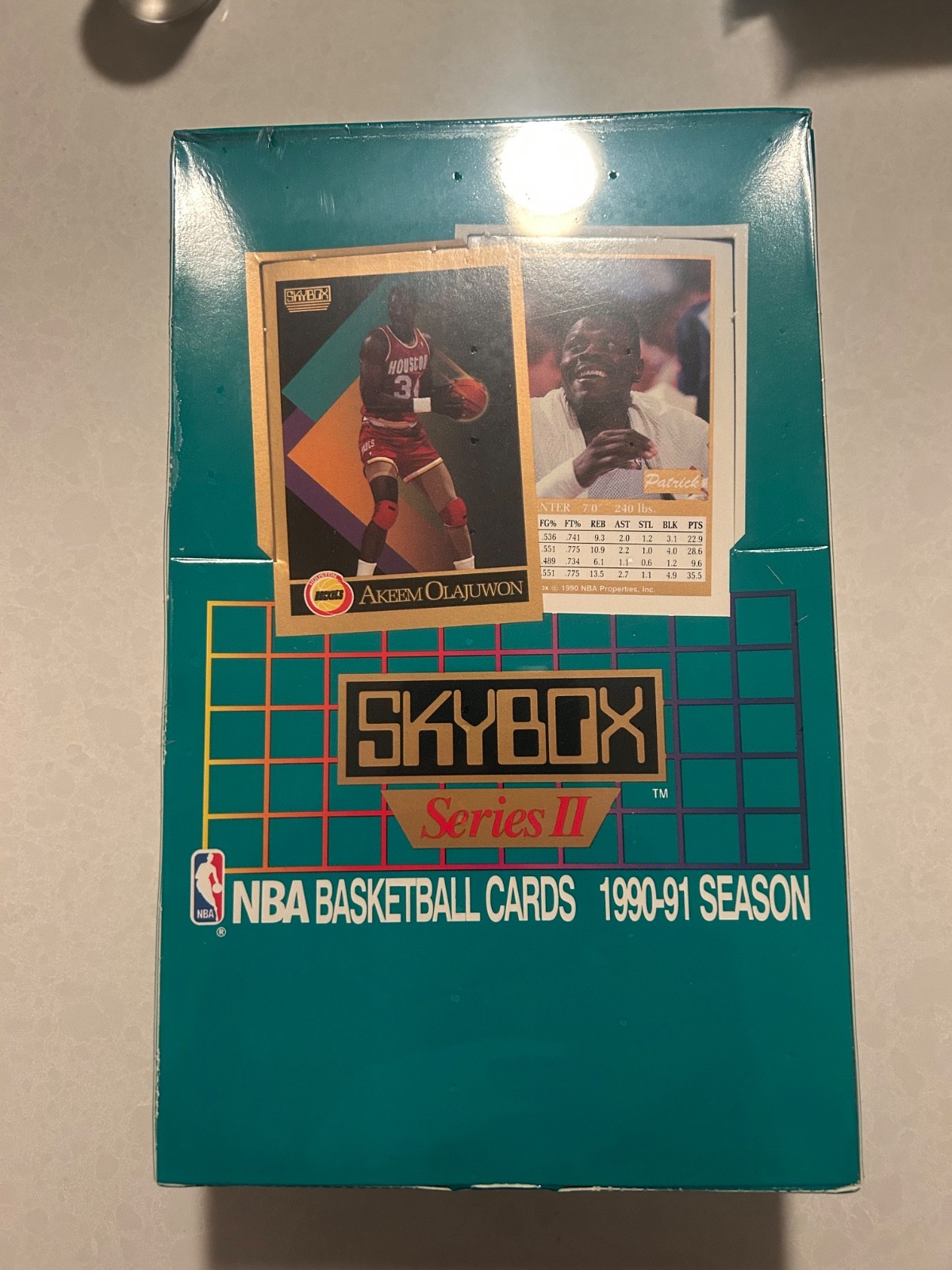 1990–91 skybox series 2 sealed wax box Michael Jordan