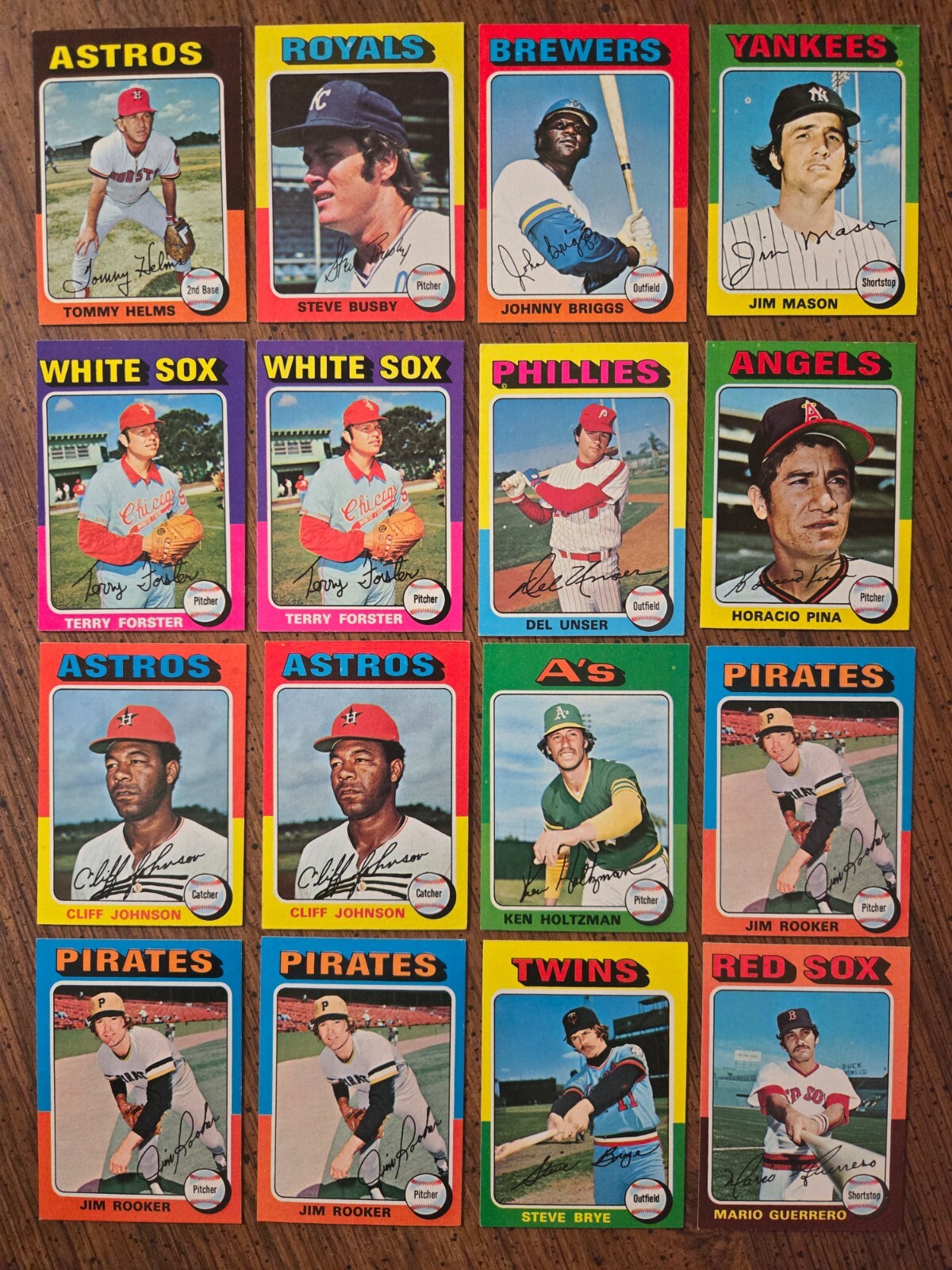 1975 TOPPS MINI BASEBALL YOU PICK #8 – #658 ****FREESHIPPING