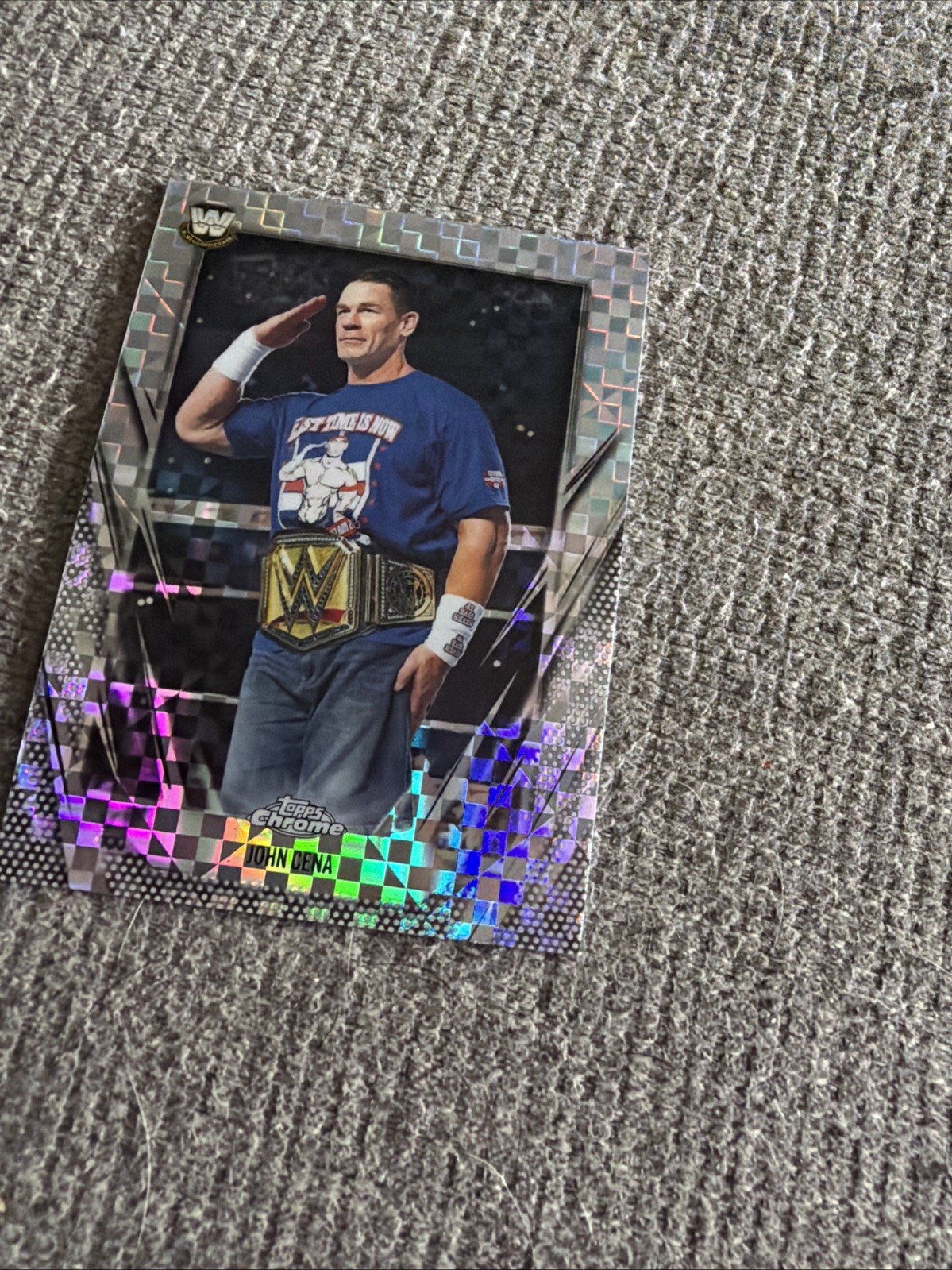 2026 Topps Chrome WWE John Cena X-Fractor #2 Legend