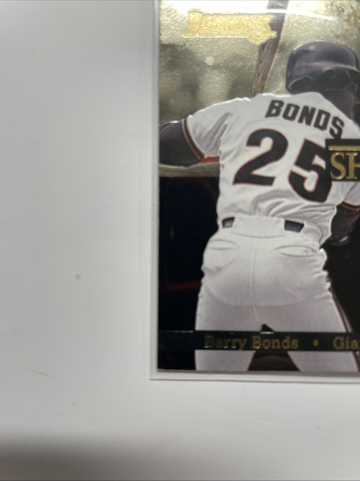 1995 Donruss Show Down #2 Bonds / Johnson #’d 02053/10000 Sharp!
