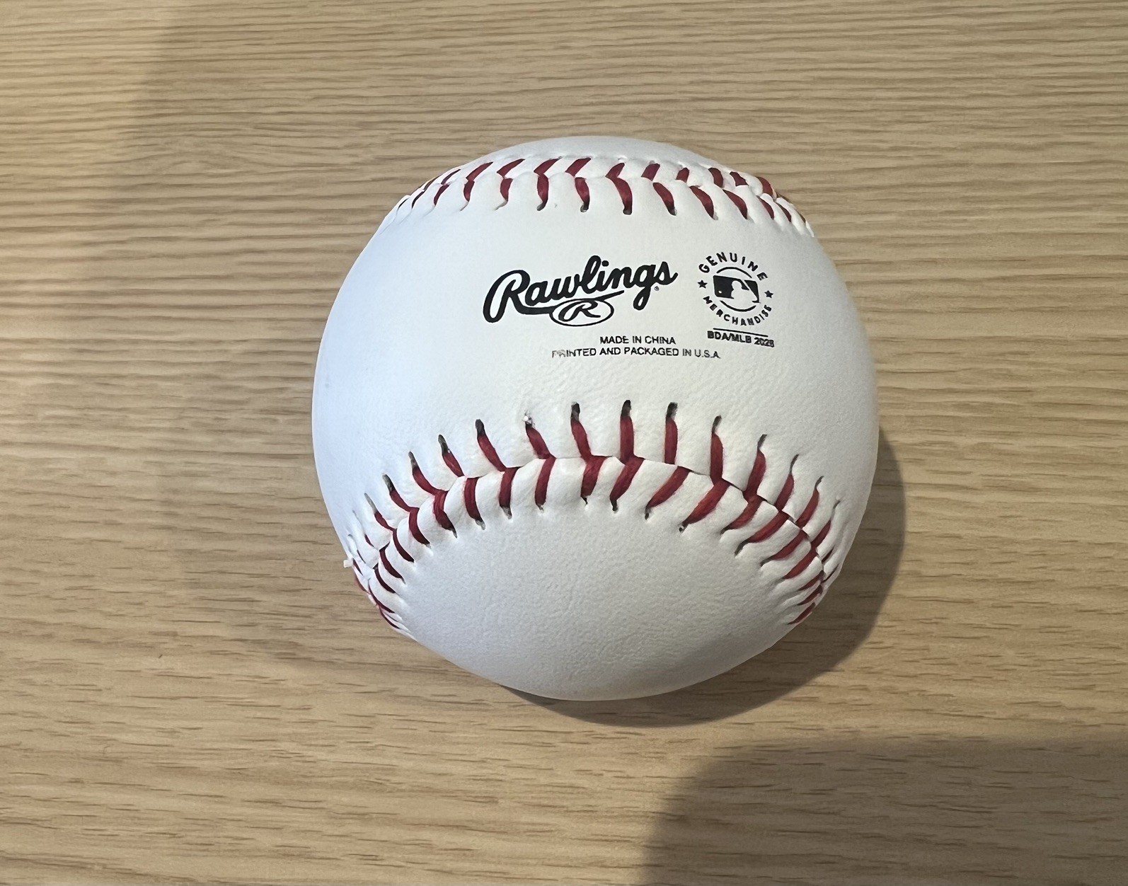 2026 MLB Opening Day Baseball Rawlings NBC Peacock Custom Exclusive (RARE)