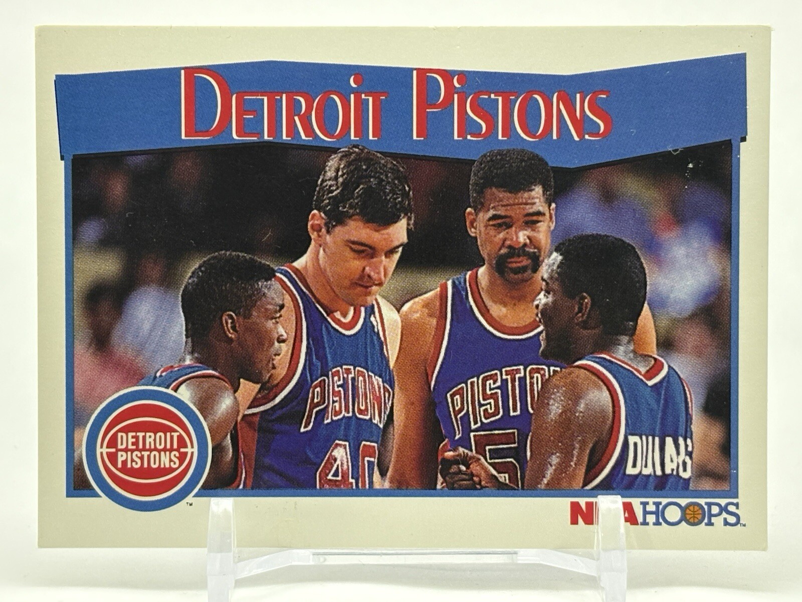 1991 NBA Properties #281 Detroit Pistons