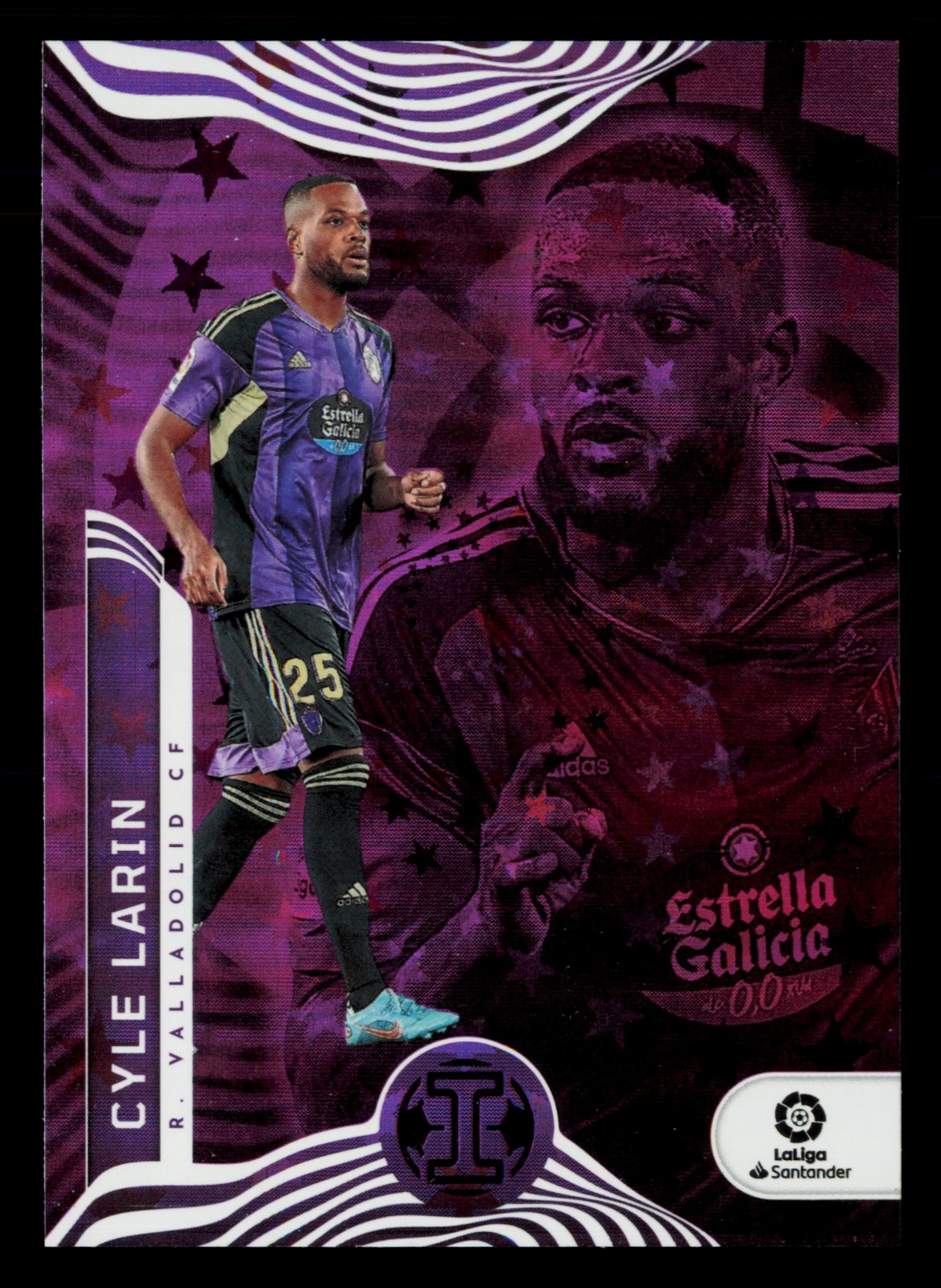 2022-23 Panini Chronicles – Illusions La Liga Purple Astro #186 Cyle Larin