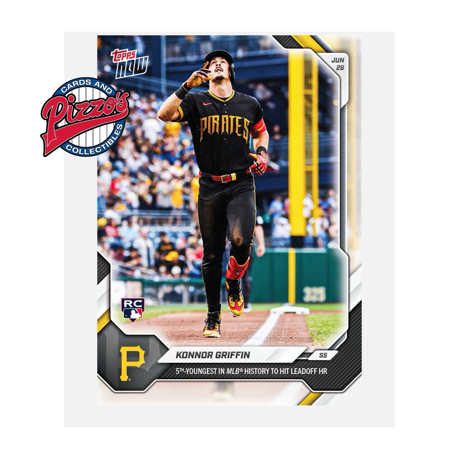 Konnor Griffin RC Leadoff HR 2026 MLB Topps NOW Card 379 Presale