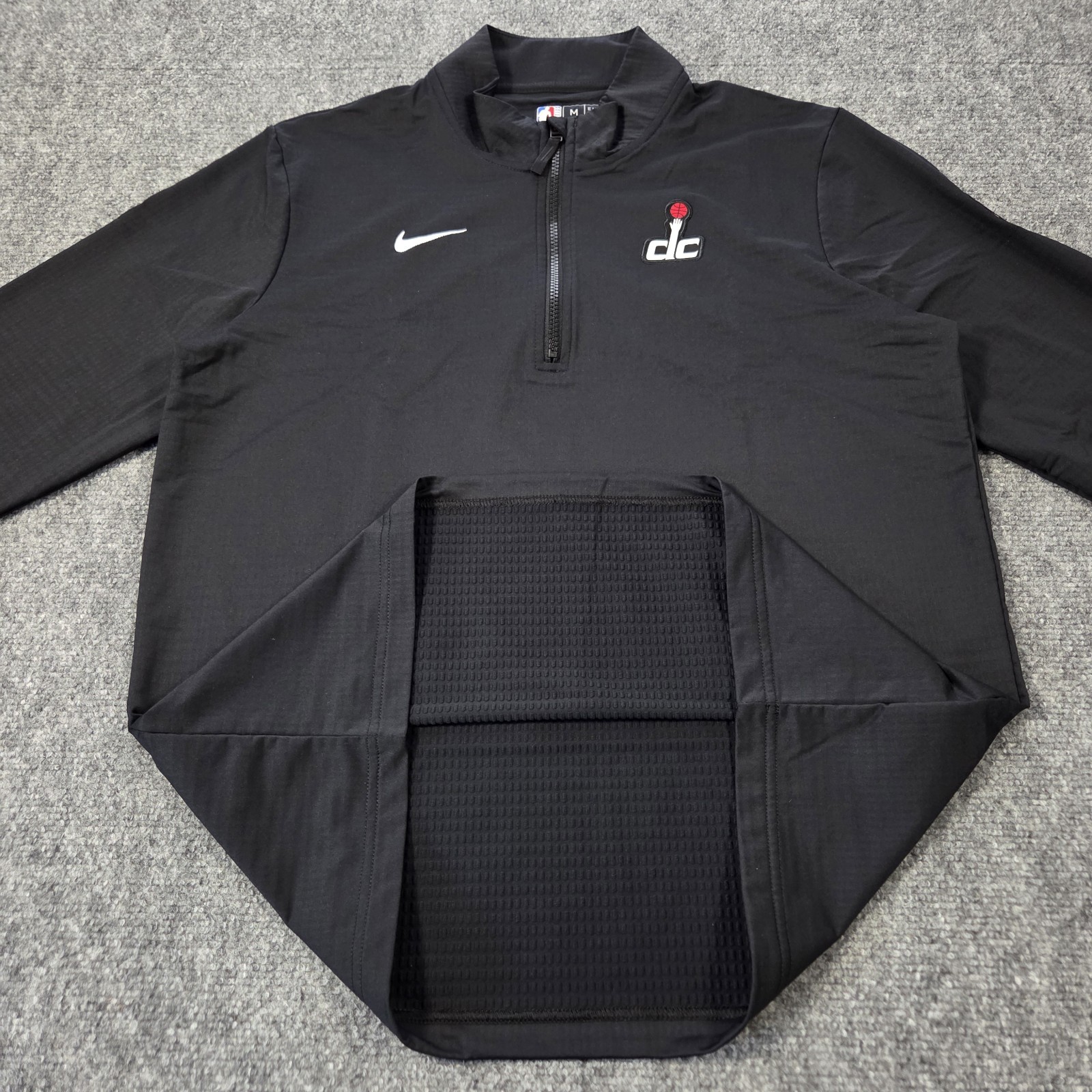 Nike Washington Wizards NBA Authentics Pullover Mens Medium Black FV0938-010