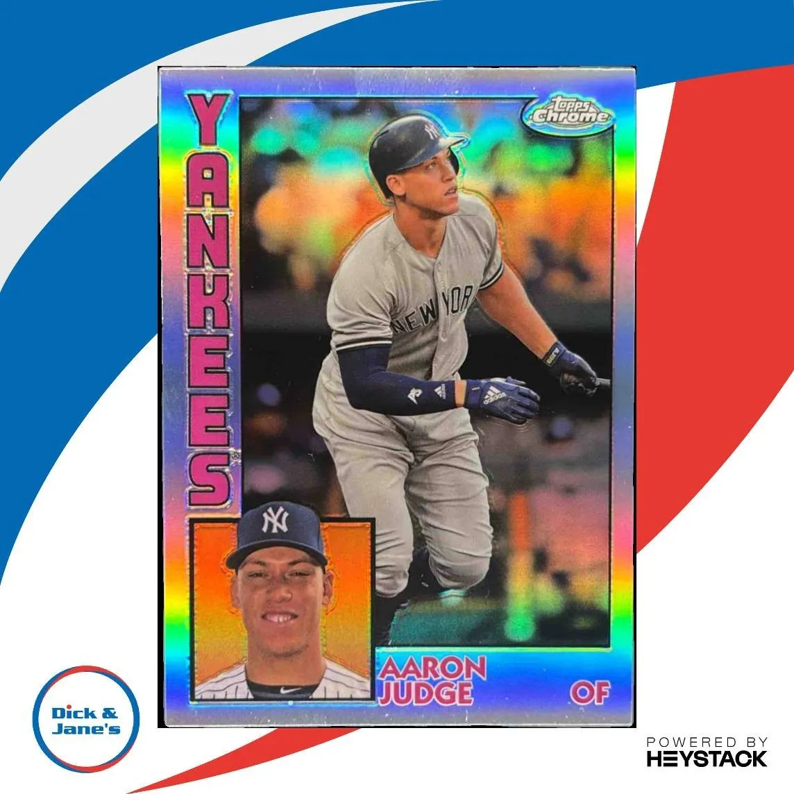 2019 Topps Chrome Aaron Judge 1984 Baseball #84TC-1 New York Yankees