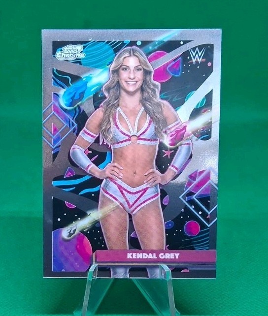 2026 Topps Chrome Cosmic WWE Kendal Grey
