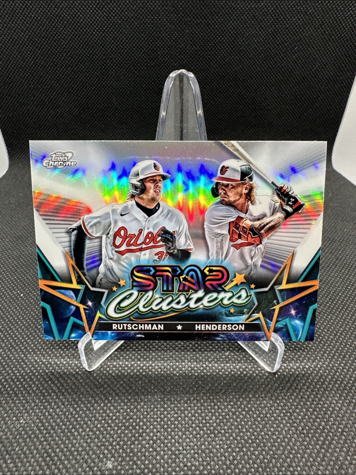2023 Topps Cosmic Chrome – Stars Clusters Adley Rutschman, Gunnar Henderson…