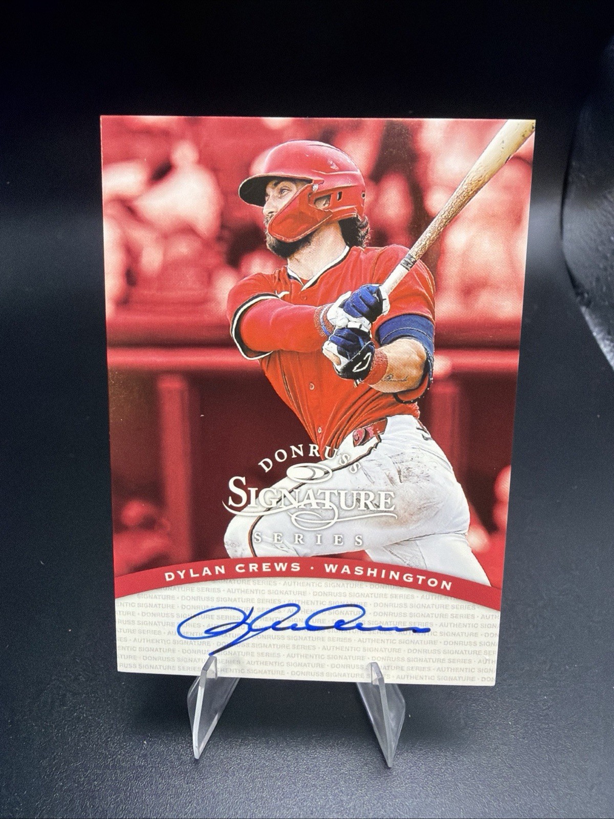 2026 Panini Donruss Signature Series Dylan Crews On-Card Sharp Mint Auto SIG-DC!